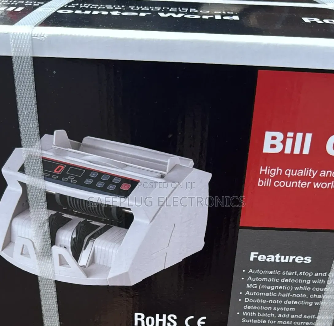 Bill Counter Machine With Fake Note Detector