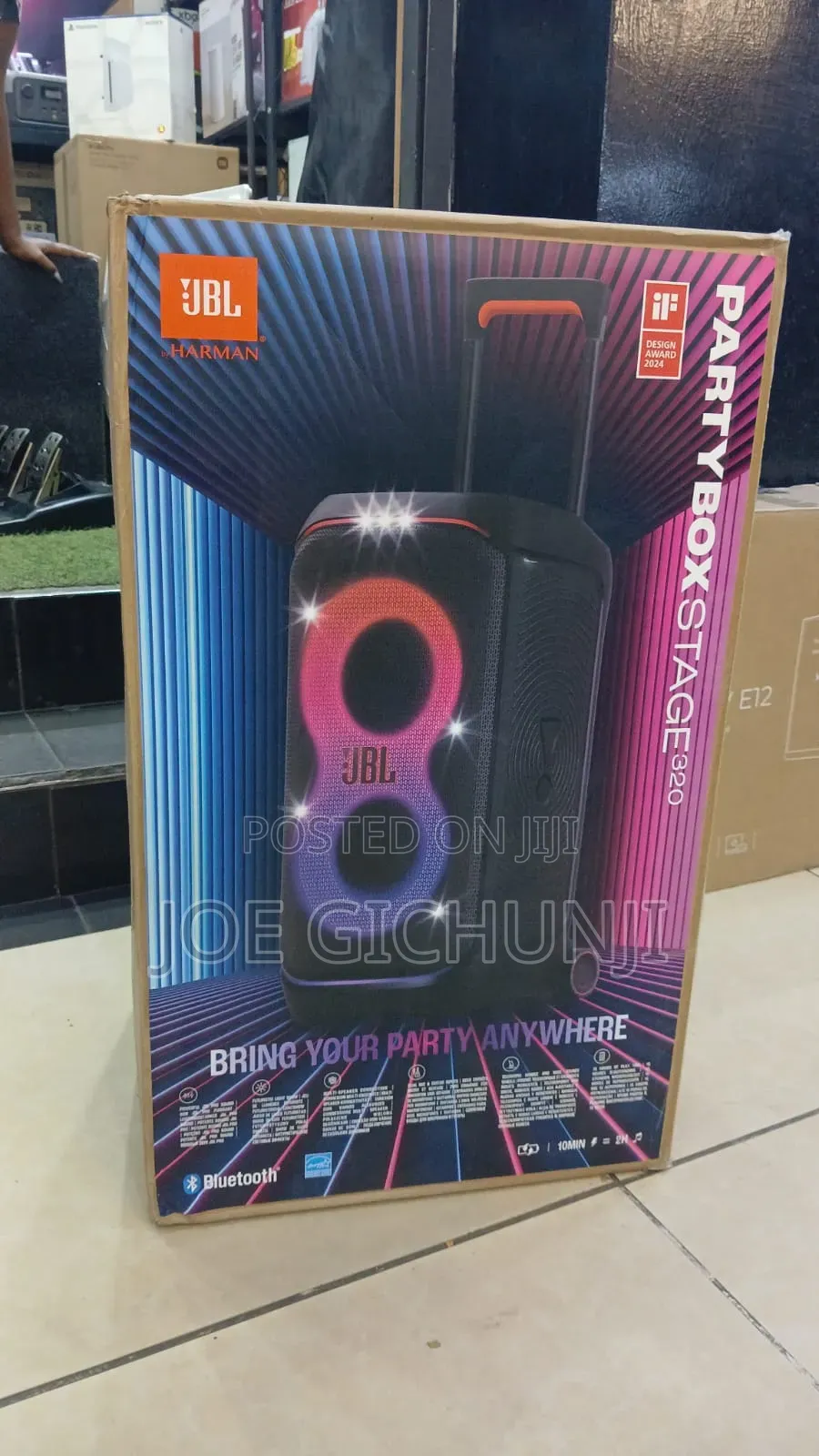 JBL PartyBox Stage 320 Portable Wireless Party Speaker