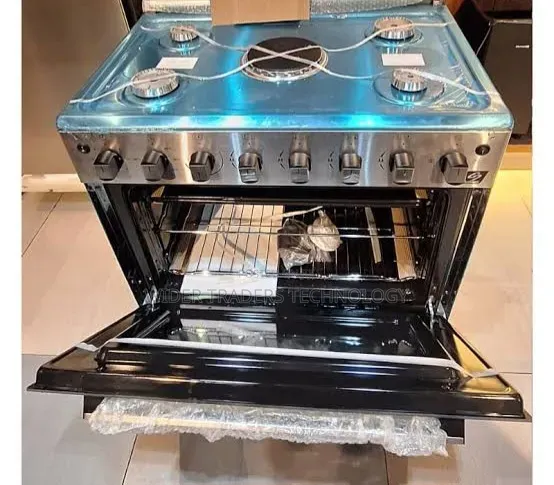 60*90 STARWORTH 4+1 Stainless Steel COOKER With Electric Oven