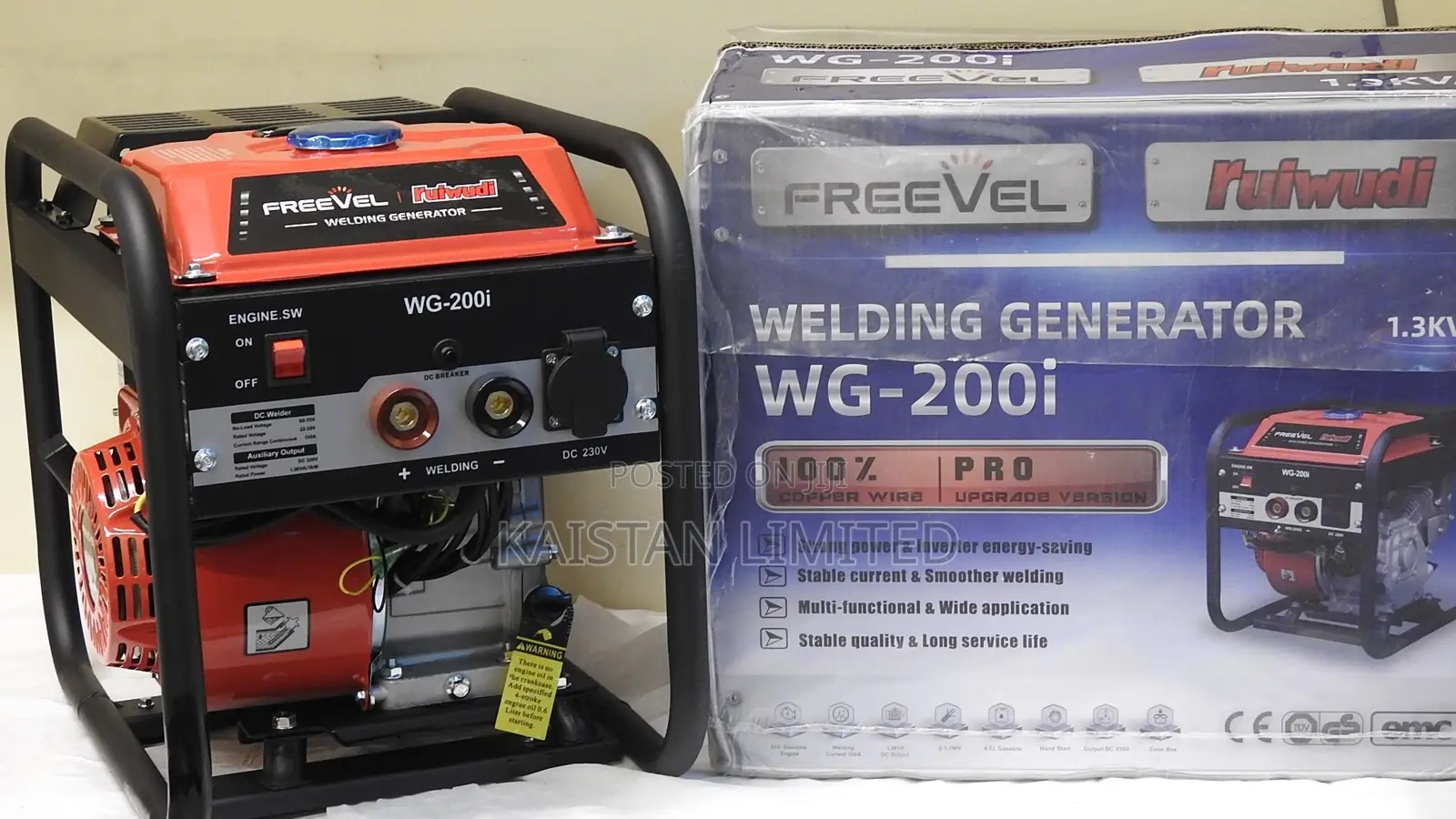 Wg200i Welding Generators Petrol 120 Amps