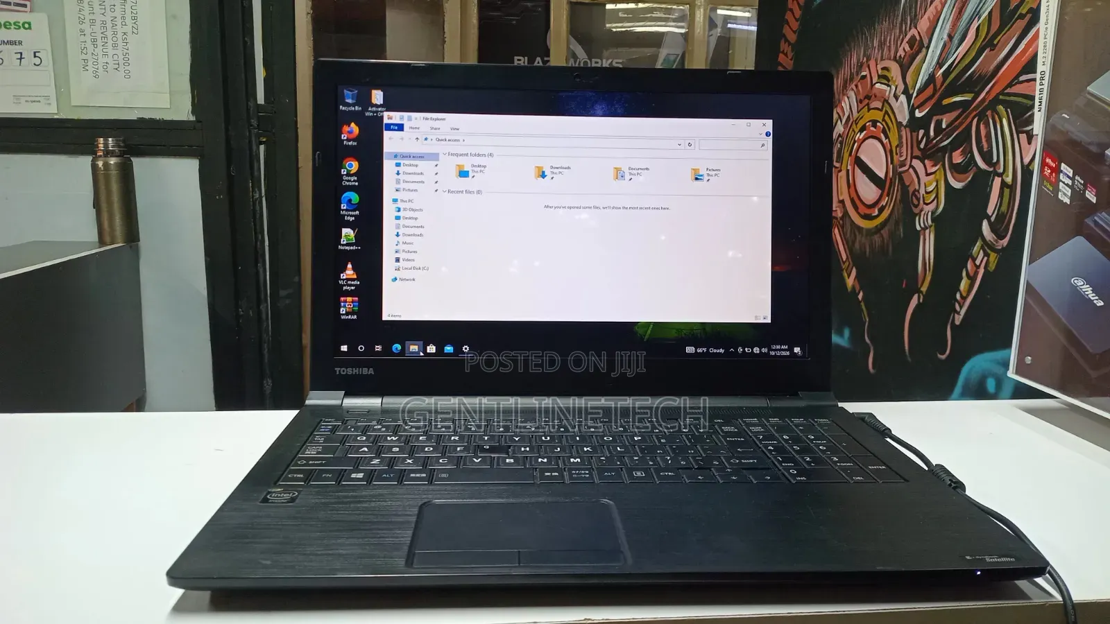 Laptop Toshiba 4GB Intel Celeron HDD 500GB