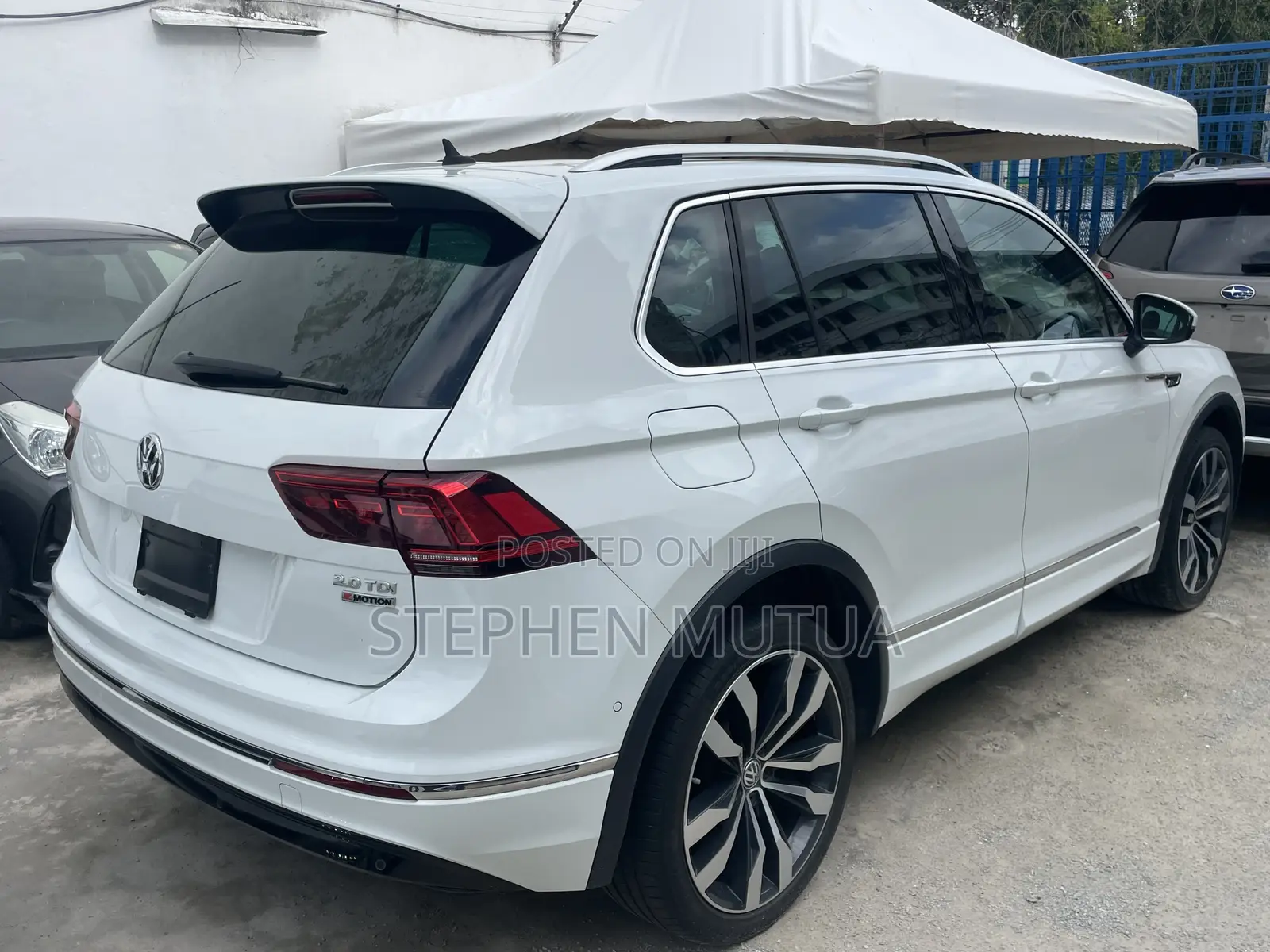 Volkswagen Tiguan 2.0T SEL Premium R-Line AWD 4MOTION 2019 White