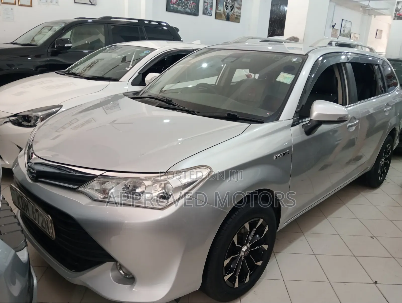 Toyota Corolla Fielder 2015 Silver