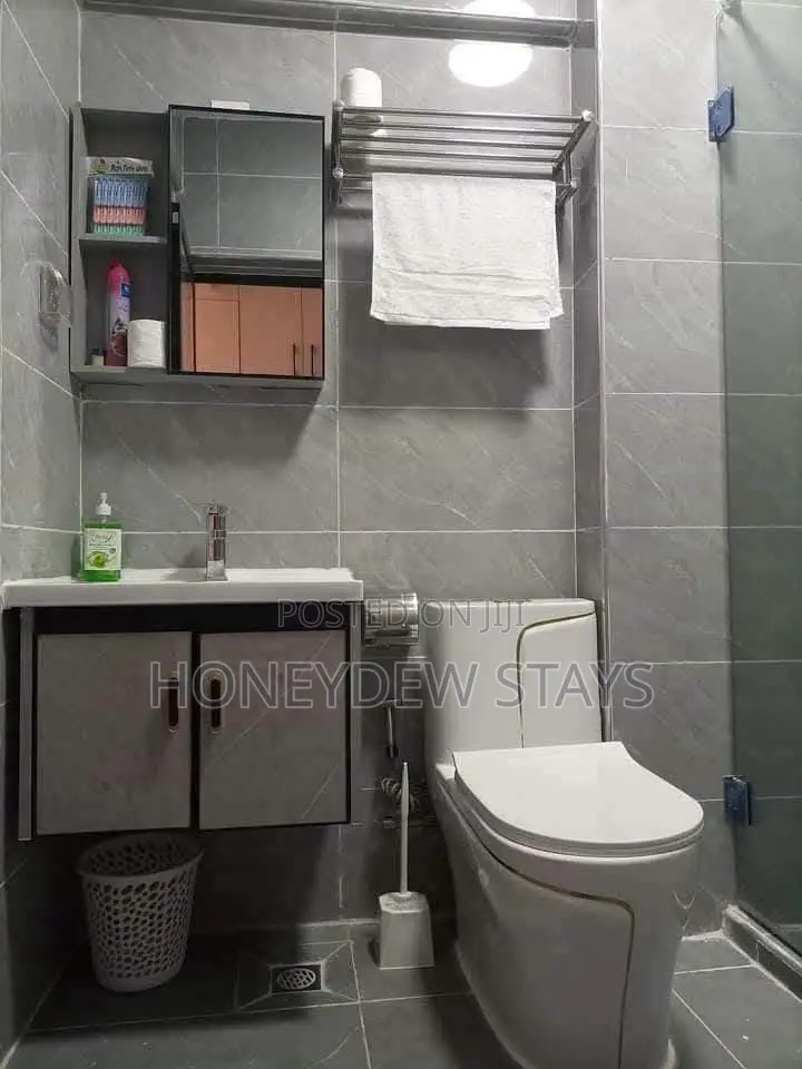 Furnished Studio Apartment in Kilimani Wood Avenue for Airbnb Stays