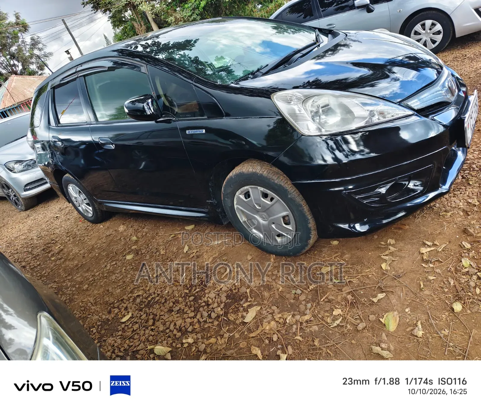 Honda Fit Shuttle 1.3 Hybrid 2WD 2013 Black