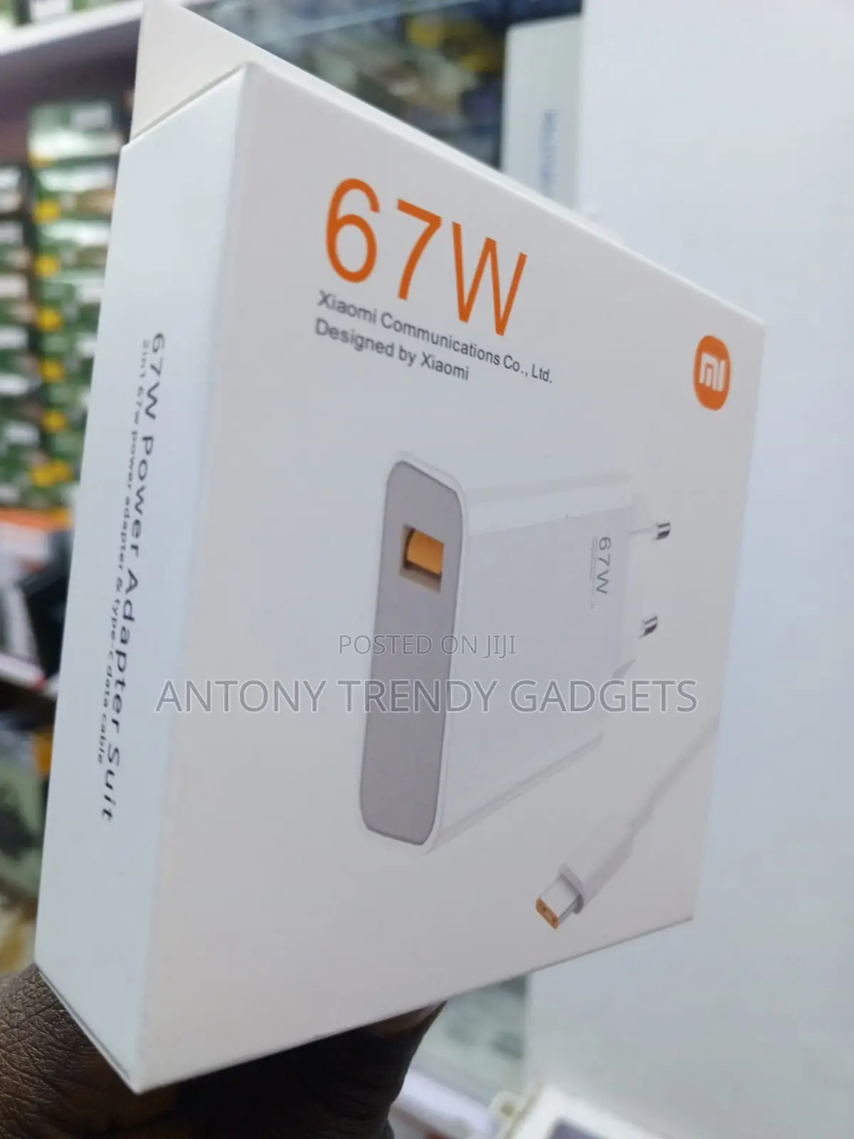 Xiaomi 67W Turbo Fast Charging Adapter and Cable Combo
