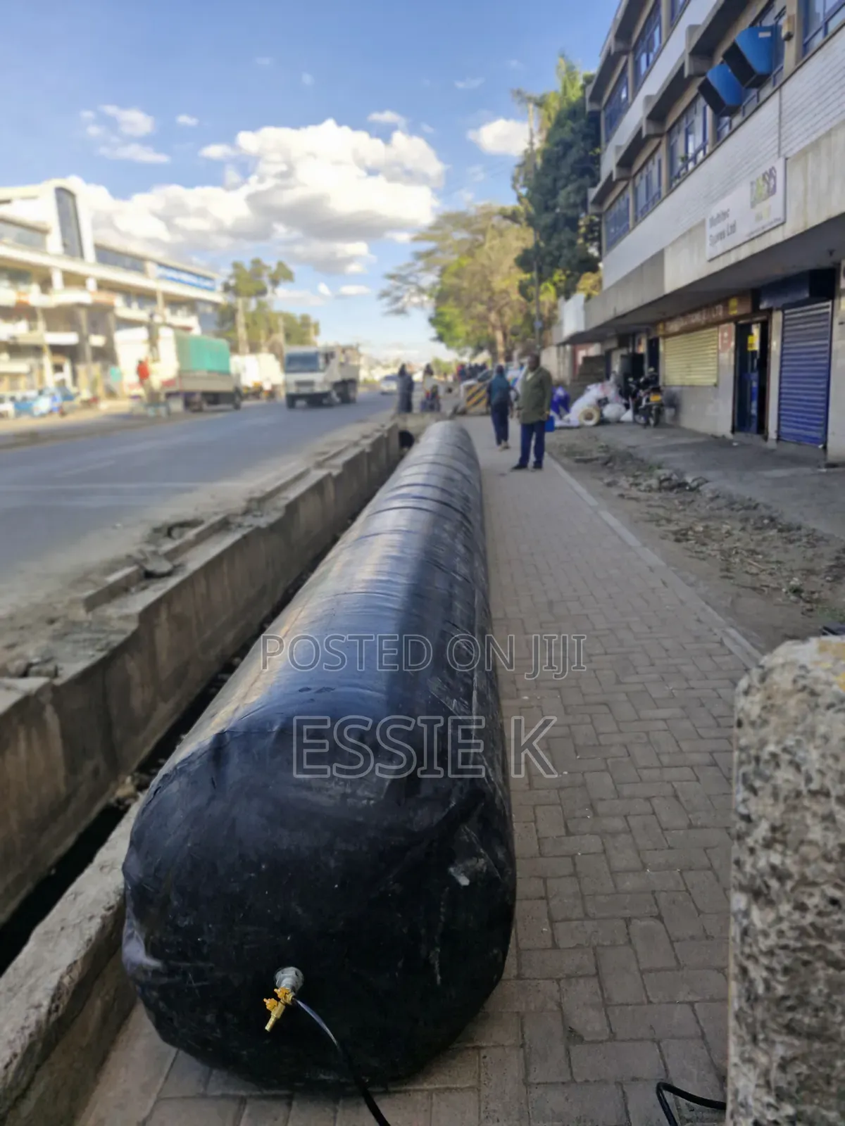 Culvert Formwork Inflatable Rubber Balloon 600mm ×9mtrs