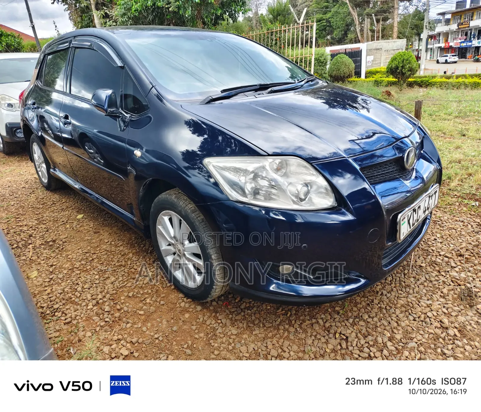 Toyota Auris 2009 Blue