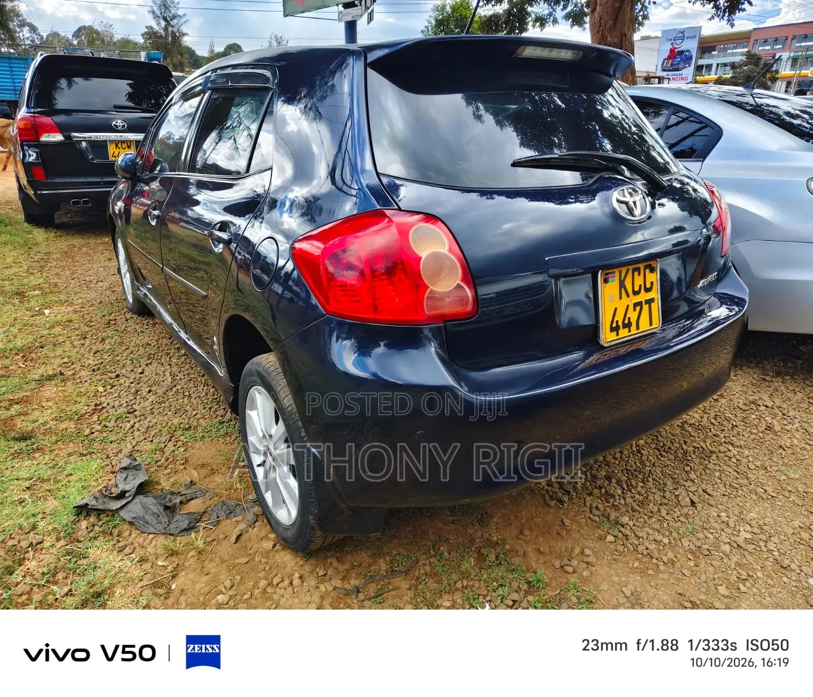 Toyota Auris 2009 Blue