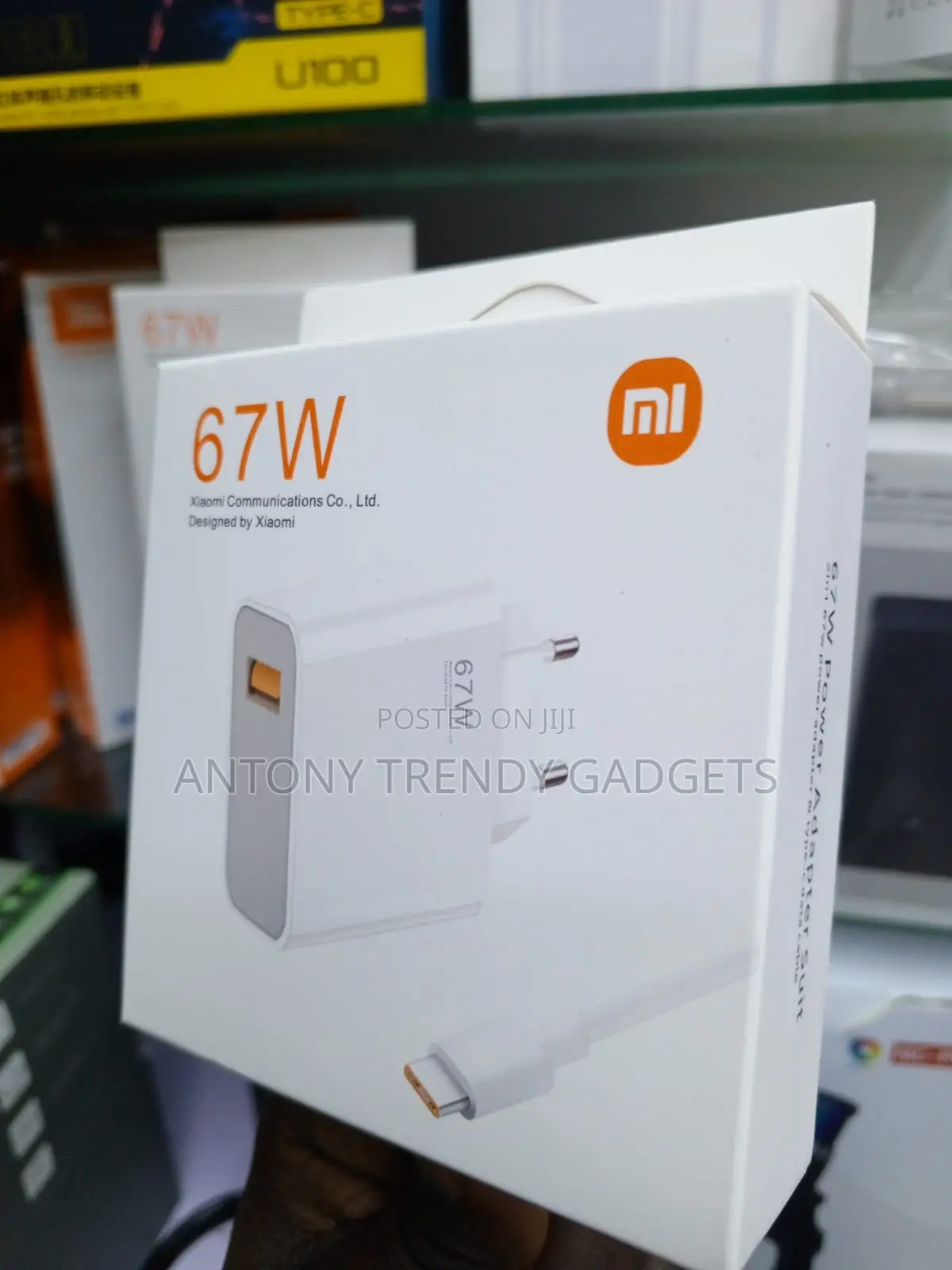 Xiaomi 67W Fast Charging Plug for Redmi and POCO Phones