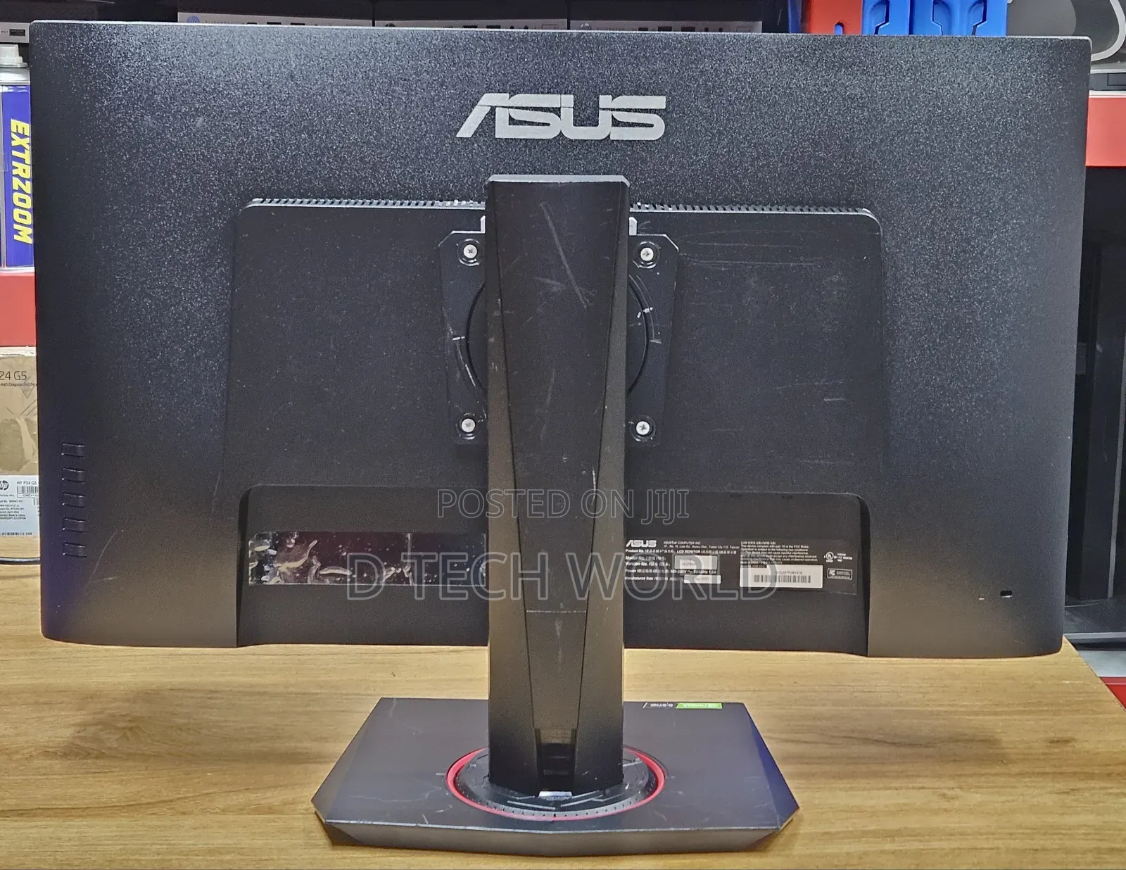 ASUS Va27ehe
27inch 
1080p
75 Hz
Adjustable Stand 
HDMI PORT and Vga