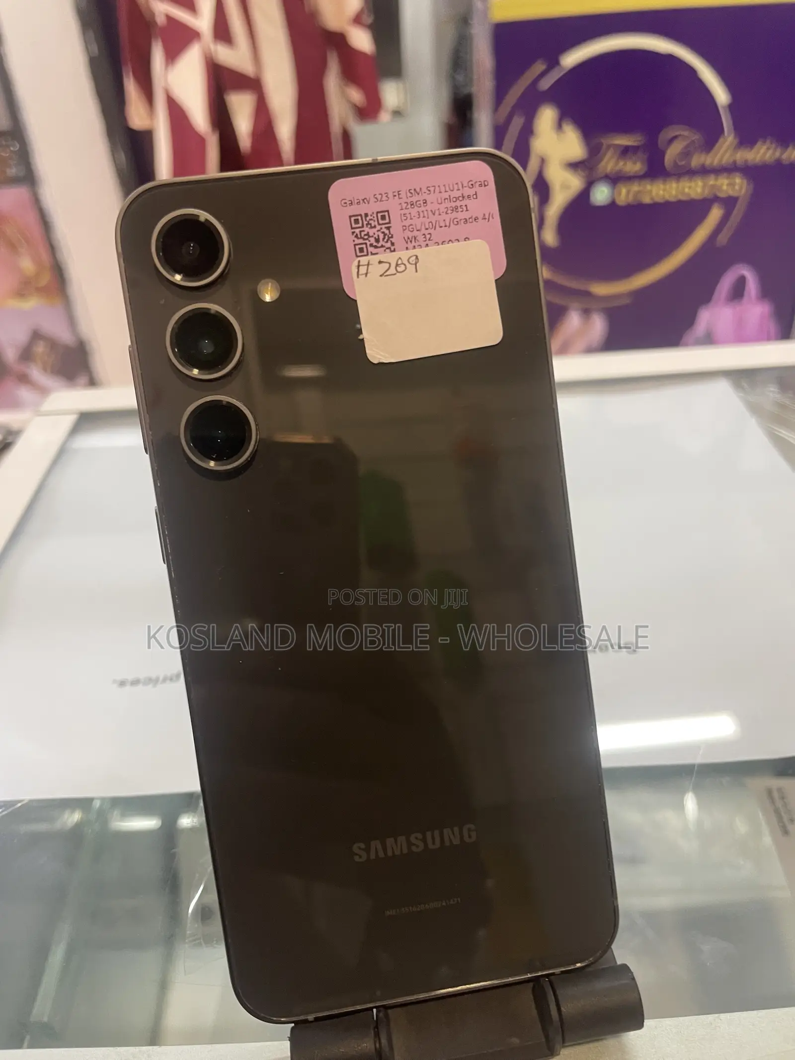 Samsung Galaxy S23 FE 128 GB Gray