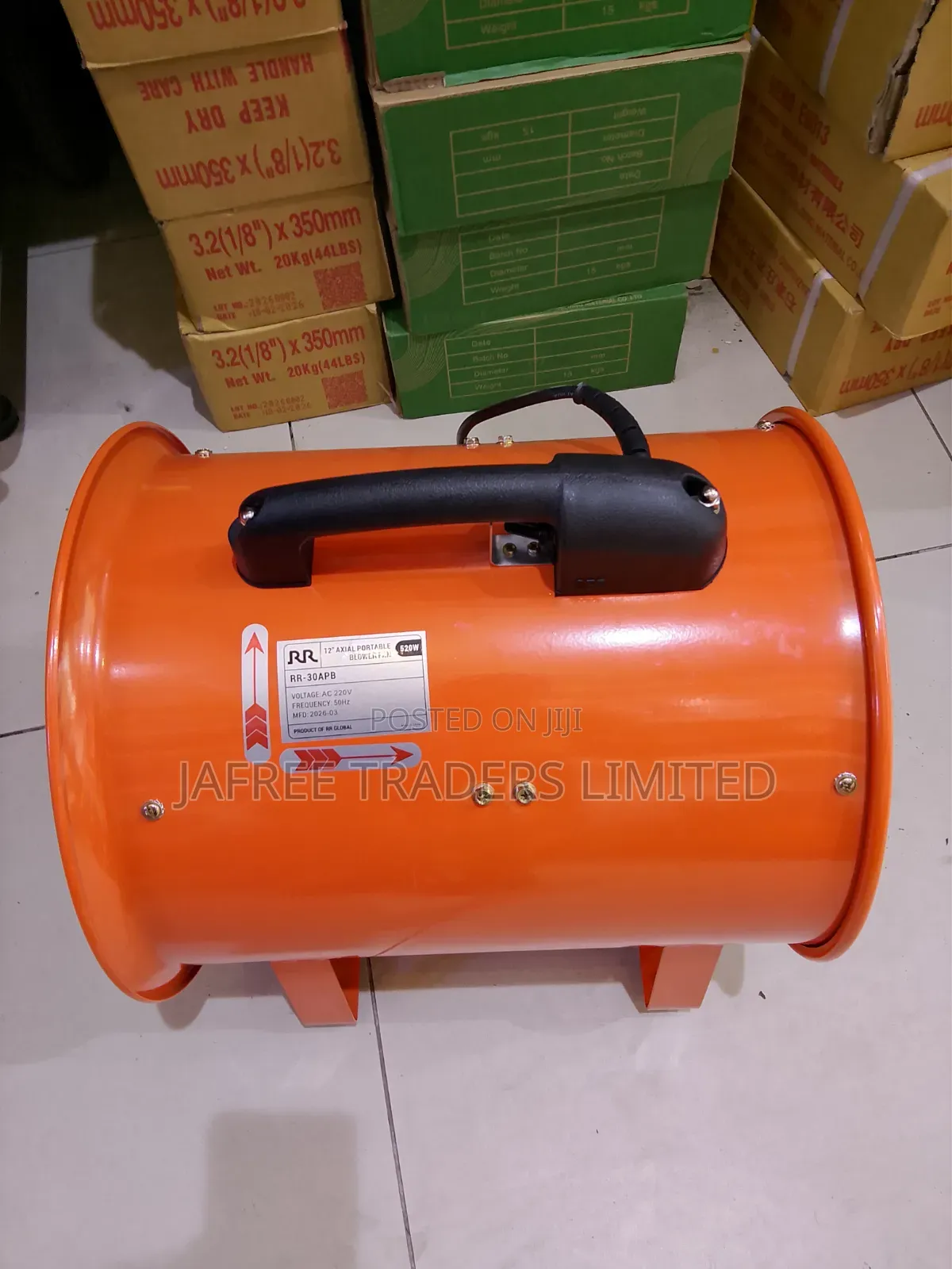 12" Axial Portable Blower Fan