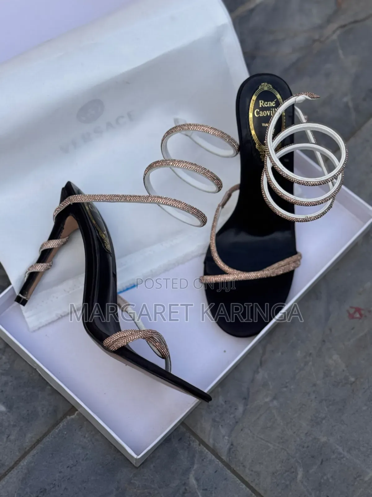 Strappy Sandal-Heels