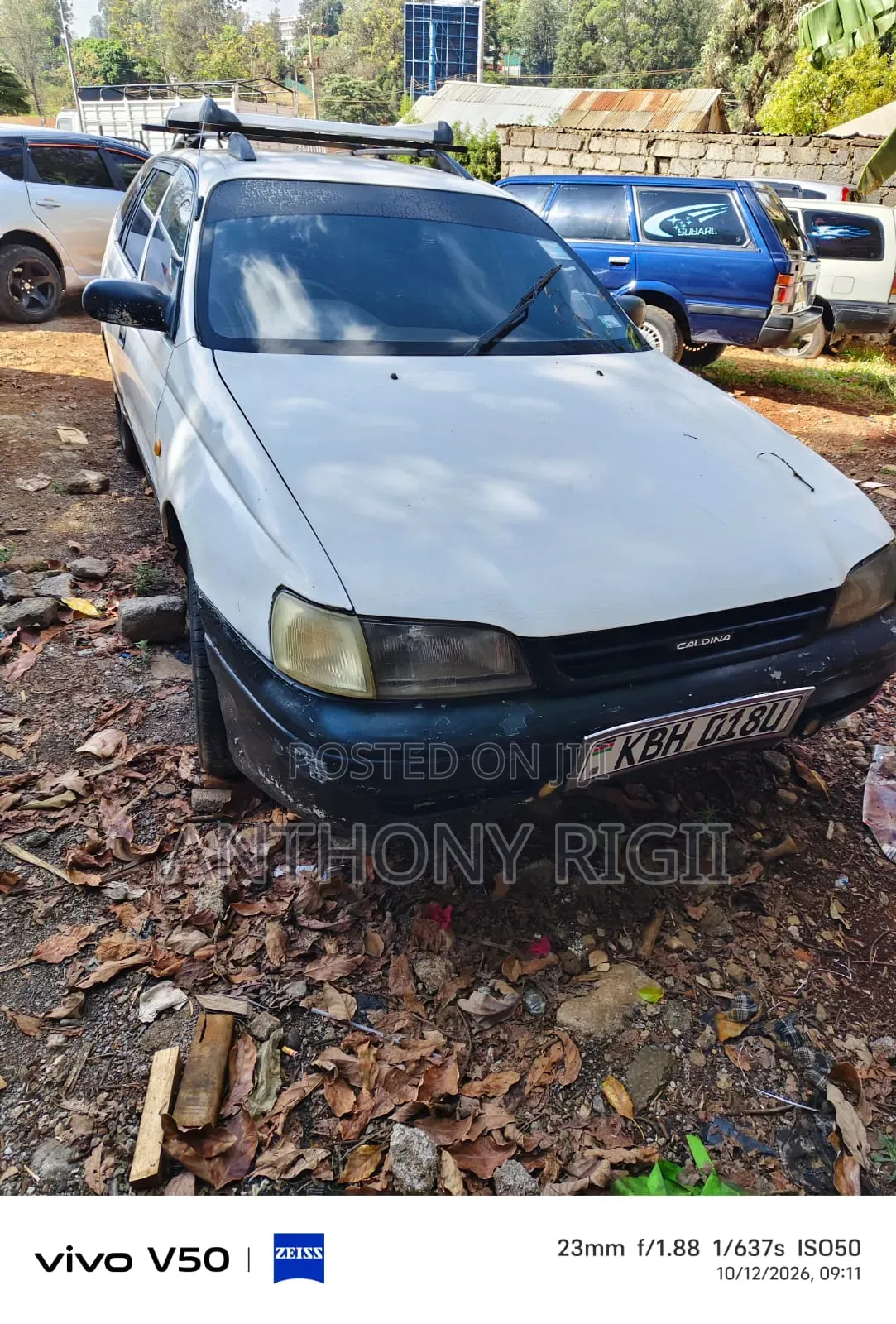 Toyota Caldina 2004 White