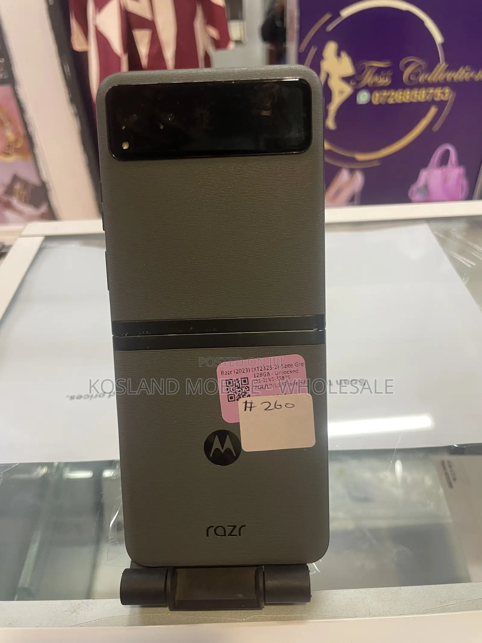 Motorola Razr (2023) 128 GB Gray