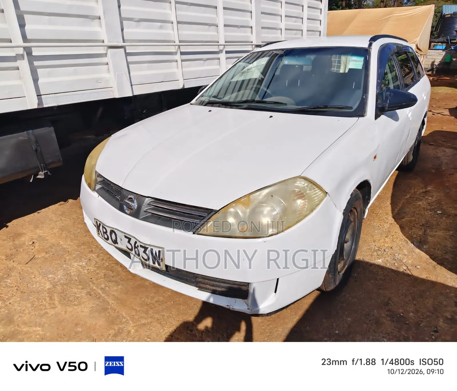 Nissan Wingroad 2006 White