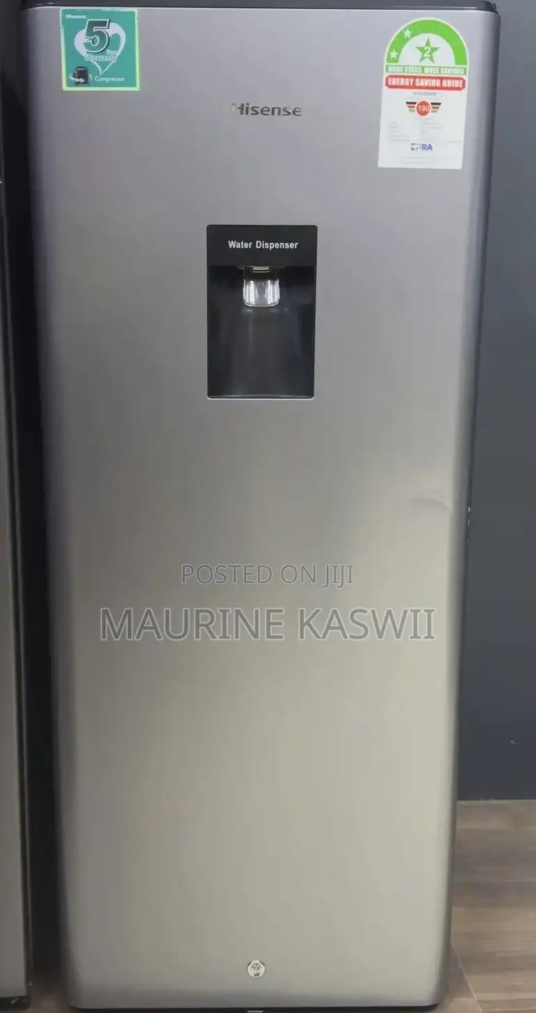 Hisense Single Door With Watee Dispenser 176 Liters(2 Star Rating)