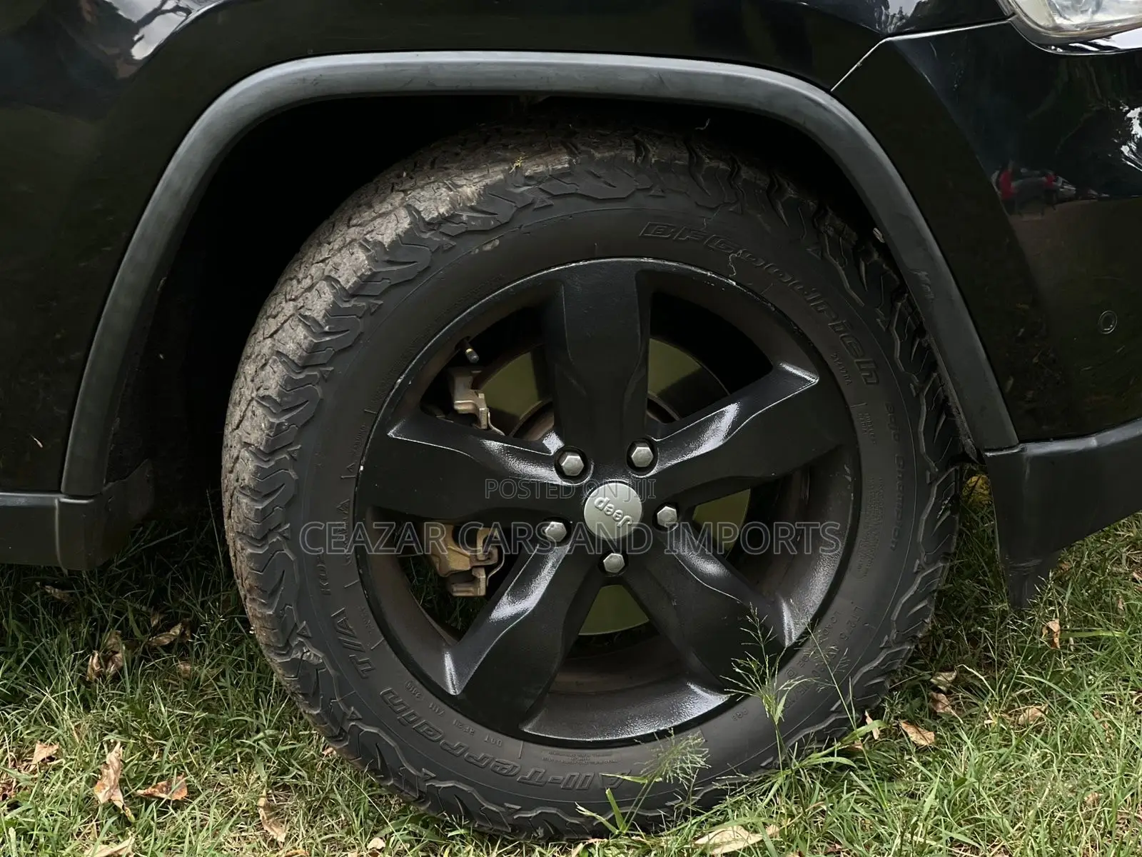 Jeep Grand Cherokee Overland 4x4 2012 Black