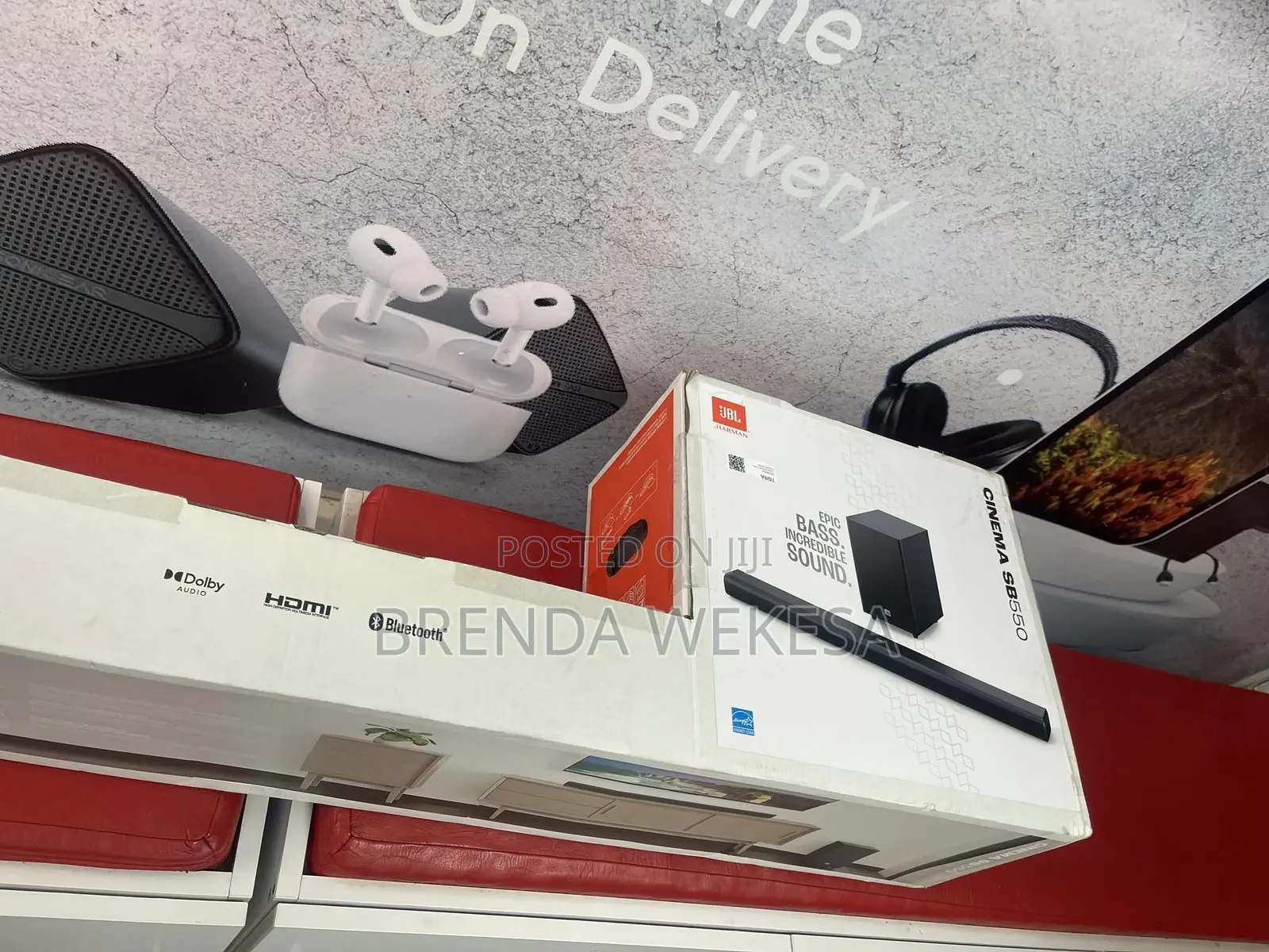 JBL Cinema Sb550 3.1 Channel Soundbar With Wireless