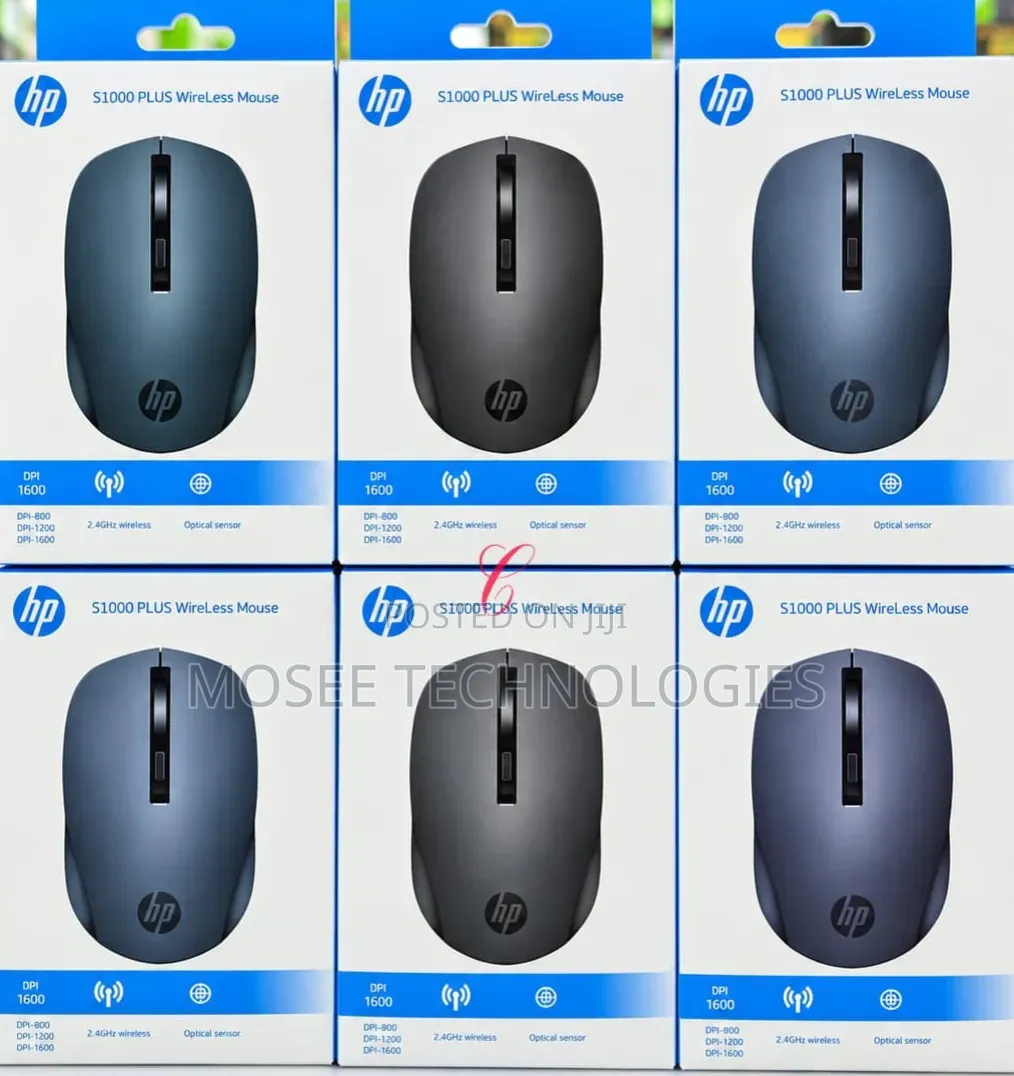 HP S1000 Plus Silent Optical 2.4GHz Wireless Mouse