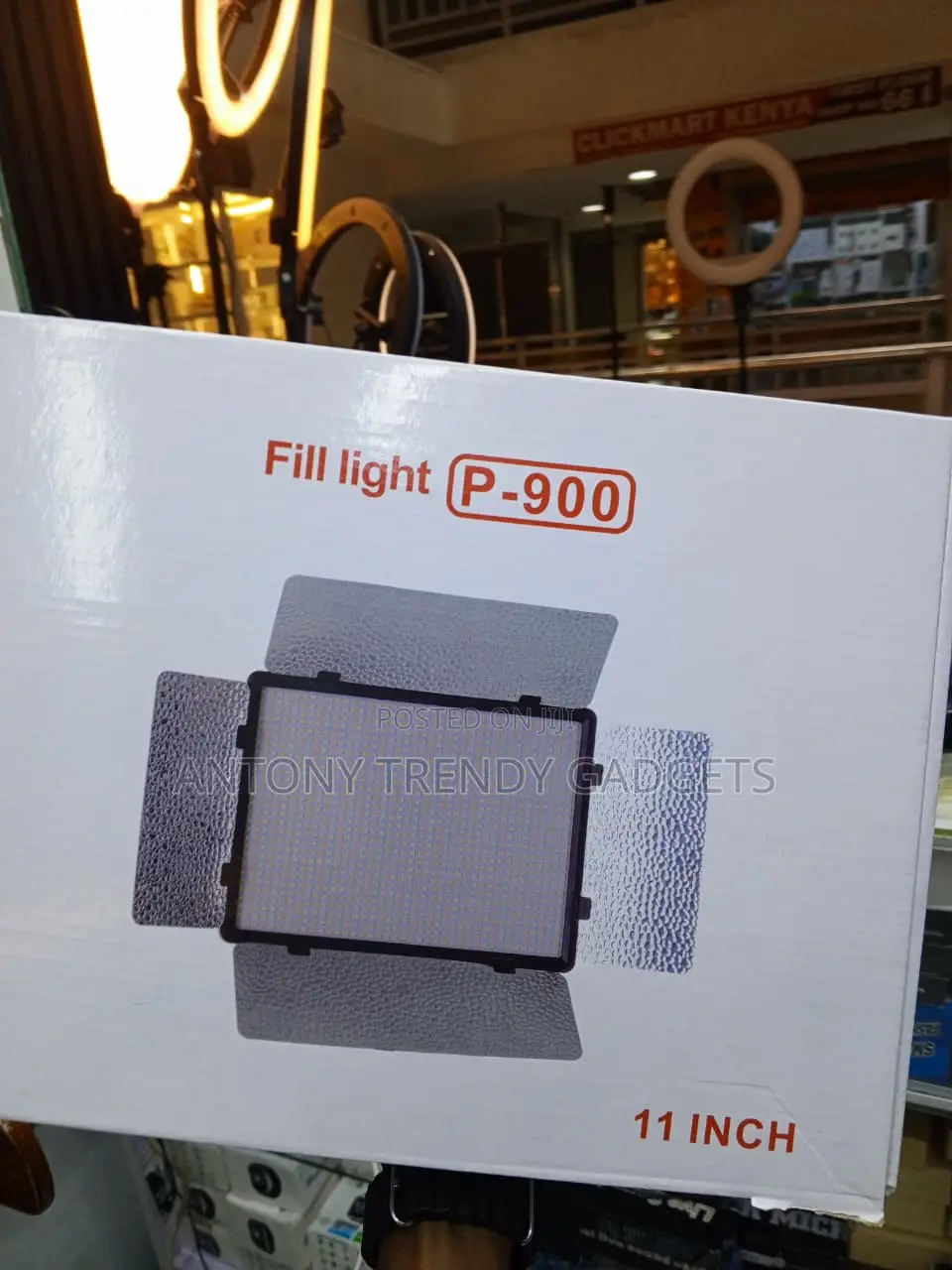 RL-900 11-Inch Dimmable LED Photography Light With Stand
