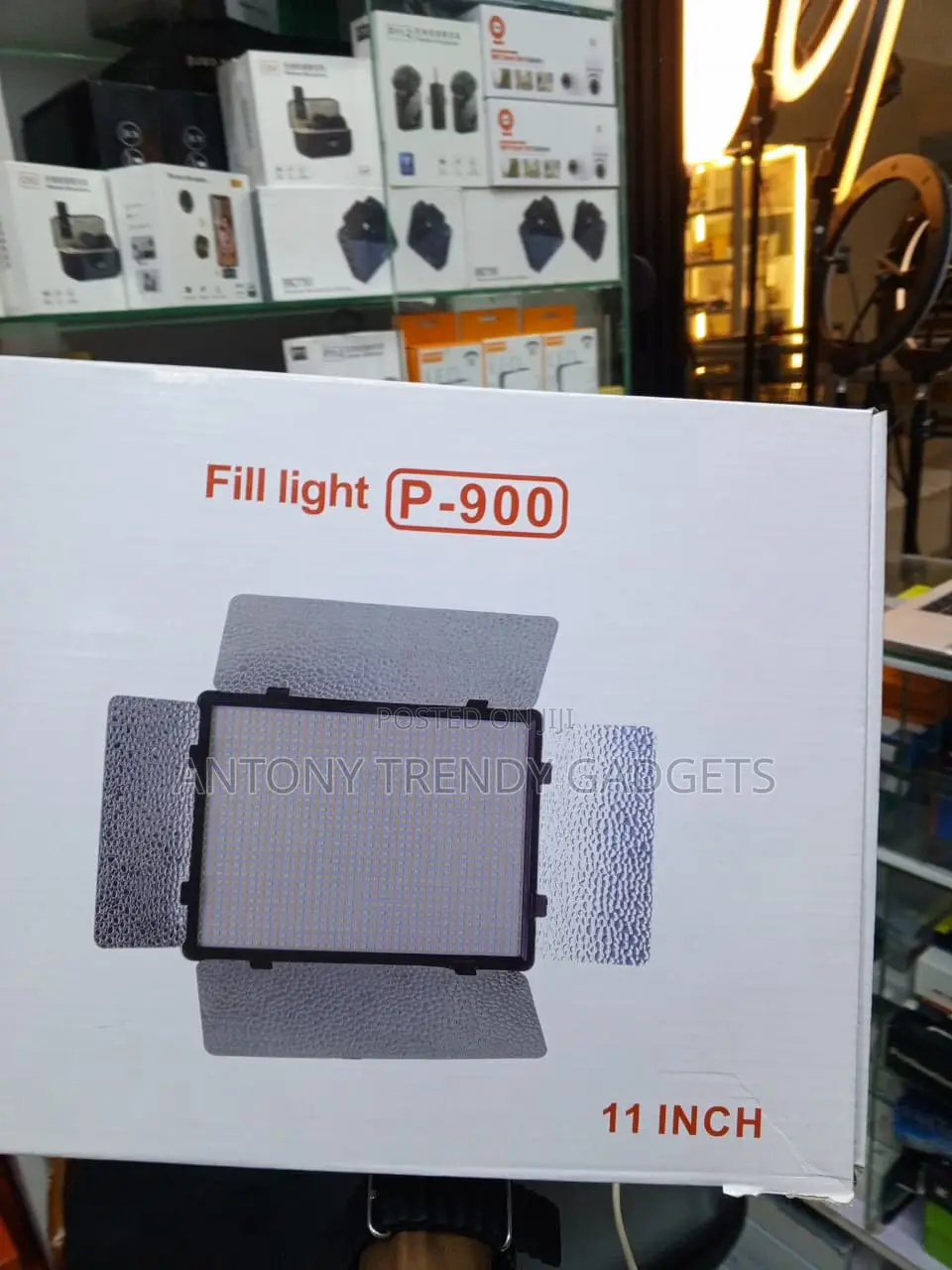 P-900 LED Studio Lighting Kit for YouTube and TikTok