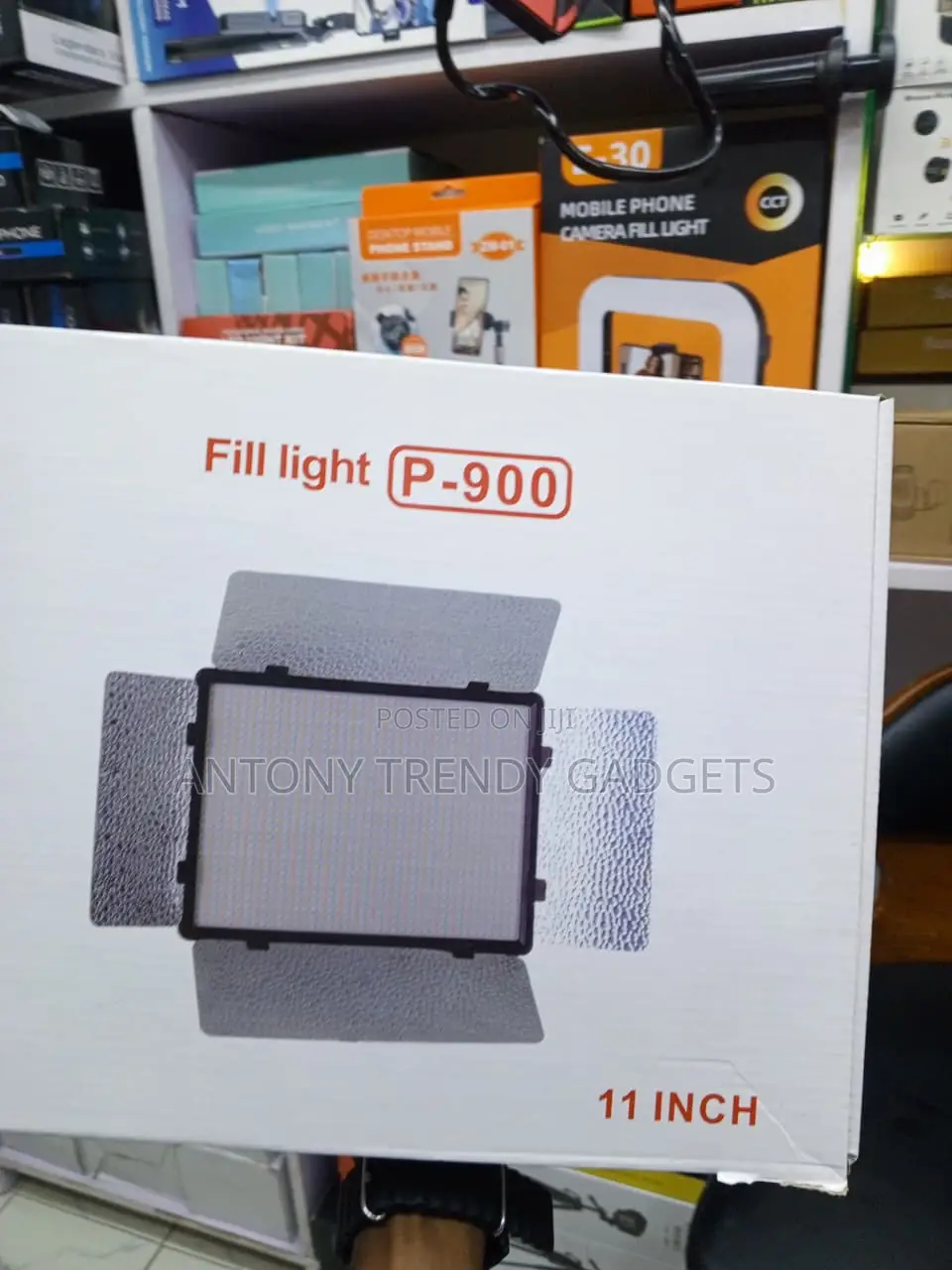 P-900 LED Studio Lighting Kit for YouTube and TikTok