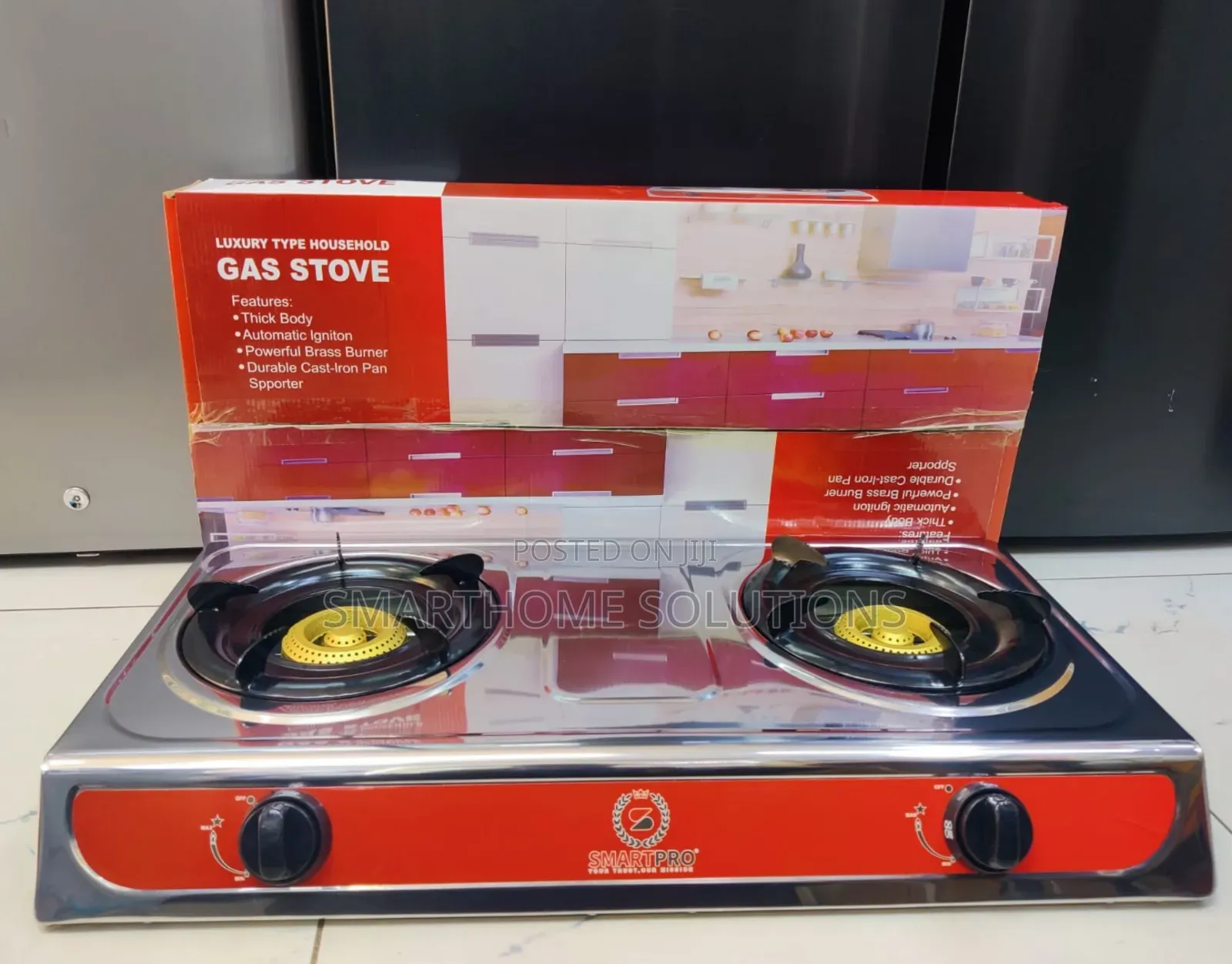 Smartpro Gas 2 Burner Steel