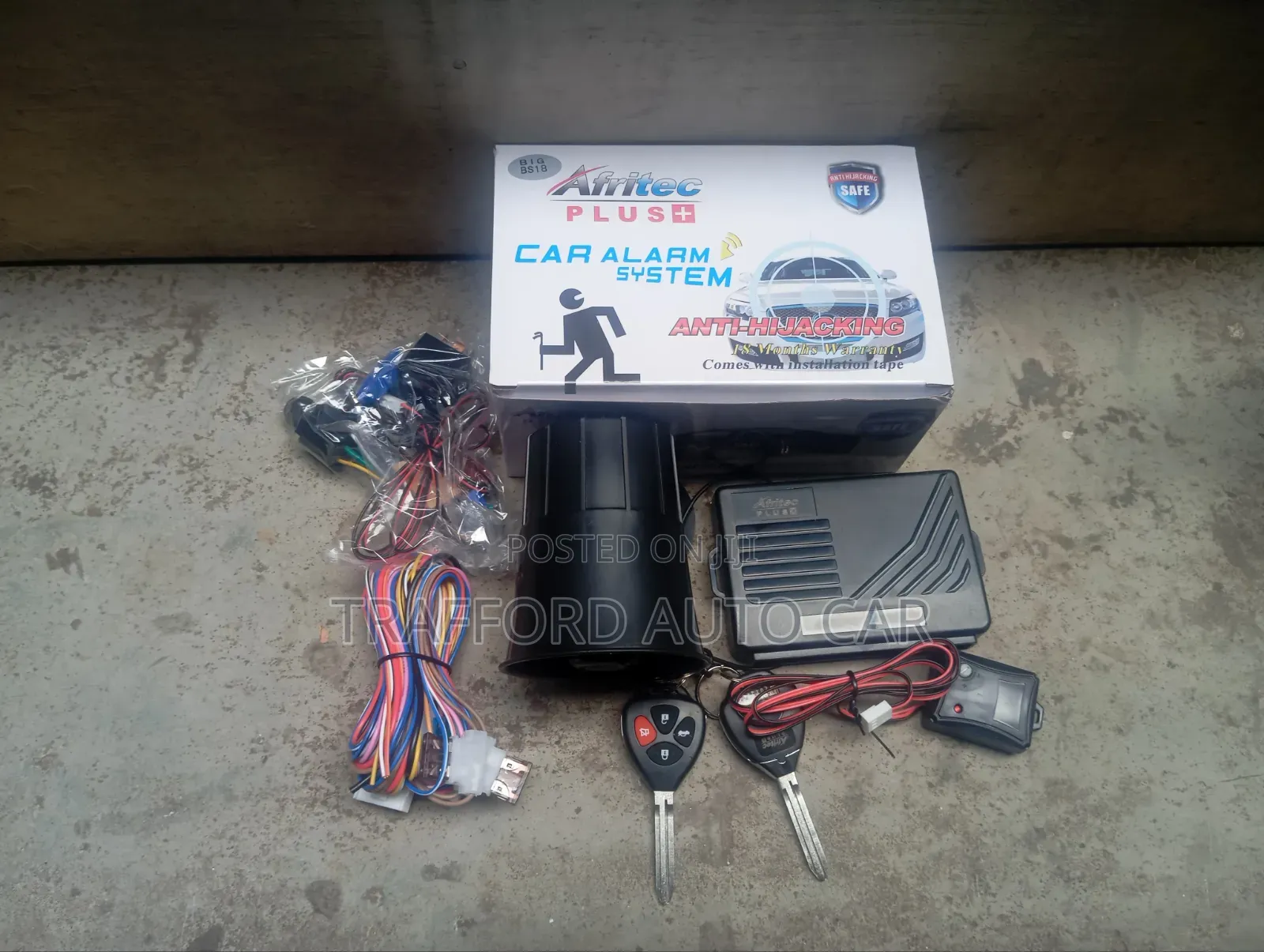 Antihijjacking Car Alarm System