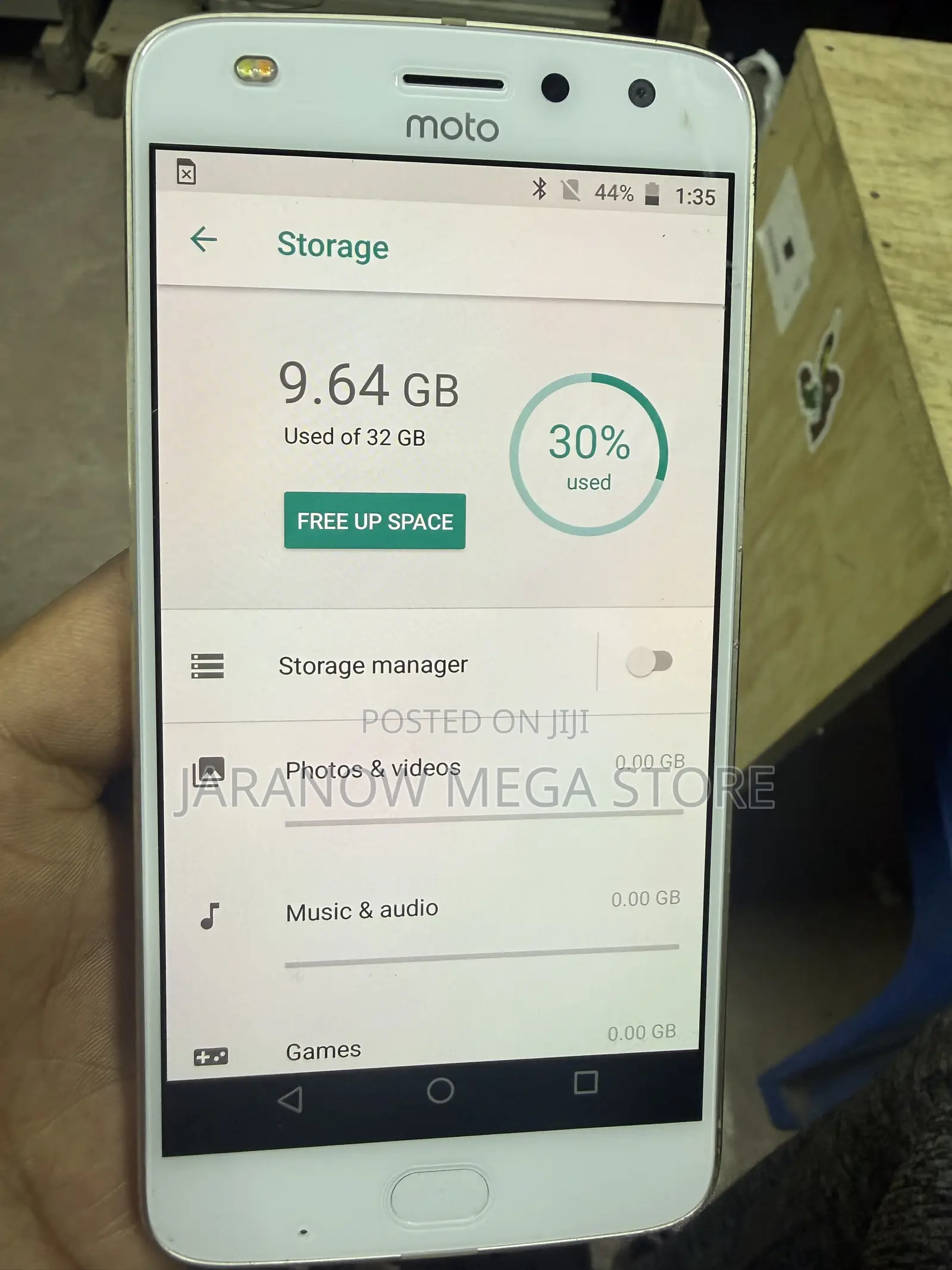 Motorola Moto Z Play 32 GB Gold