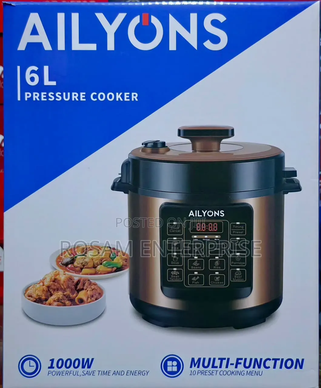 Ailyons Pressure Cooker 6L LS-A4