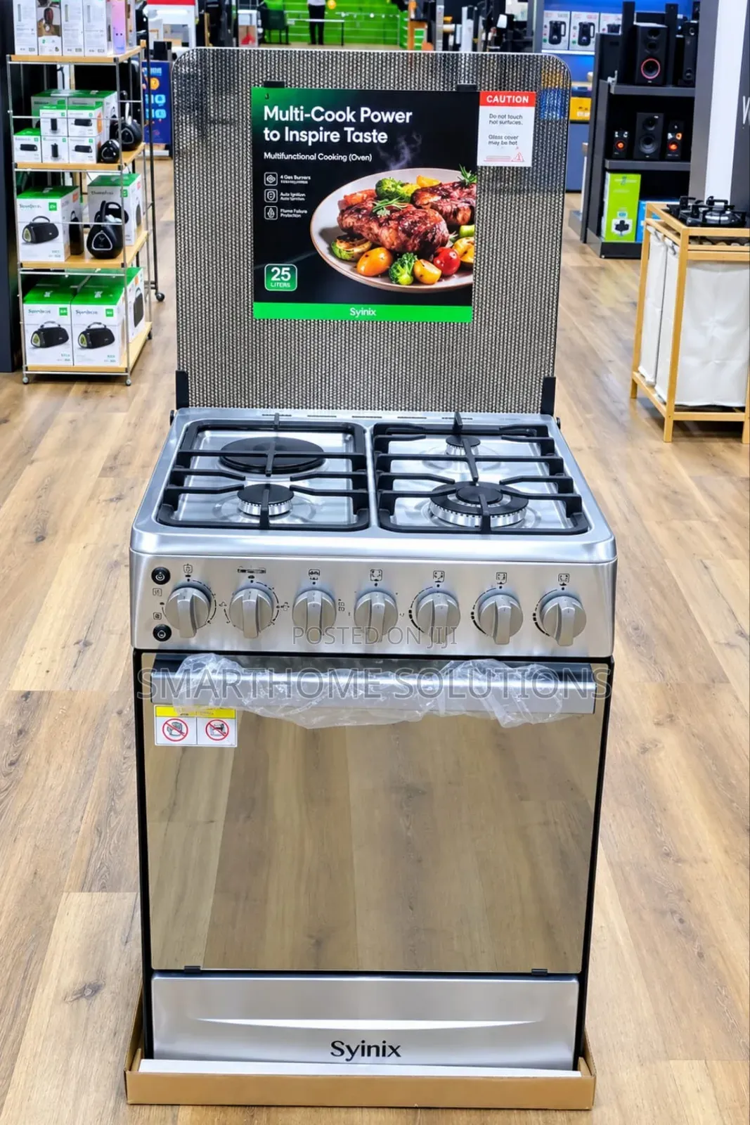 Syinix New Model 60by60 Standing Cooker 3+1