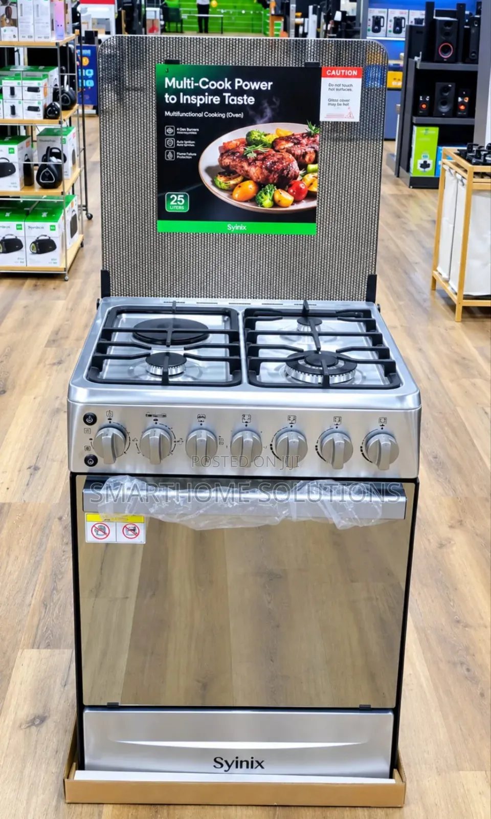 Syinix New Model 60by60 Standing Cooker 3+1