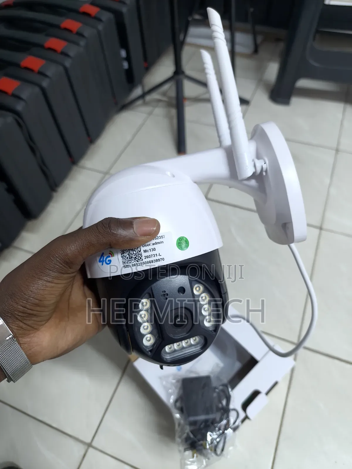 AC V380 Electric CCTV Camera With Remote Mobile Viewing