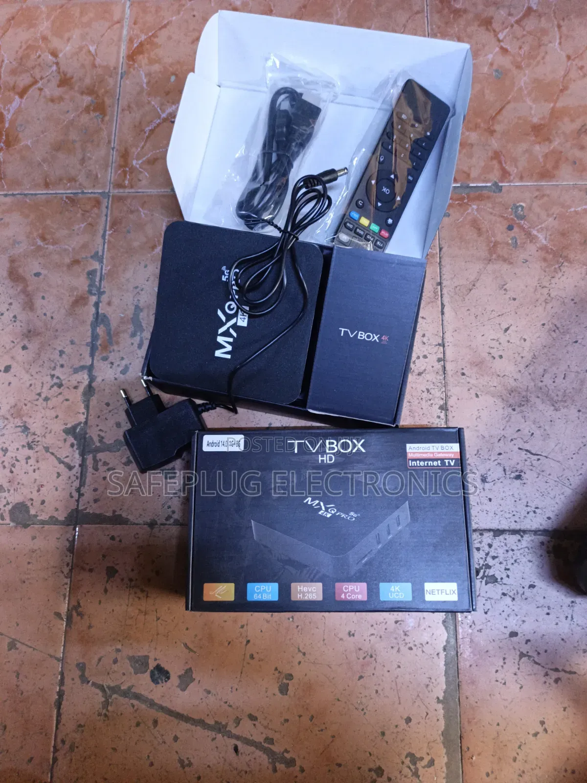 MXQ Pro 4K Smart Android TV Box (Brand New in Box)