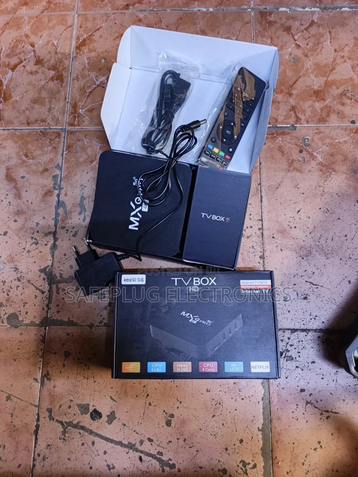 MXQ Pro 4K Smart Android TV Box (Brand New in Box)