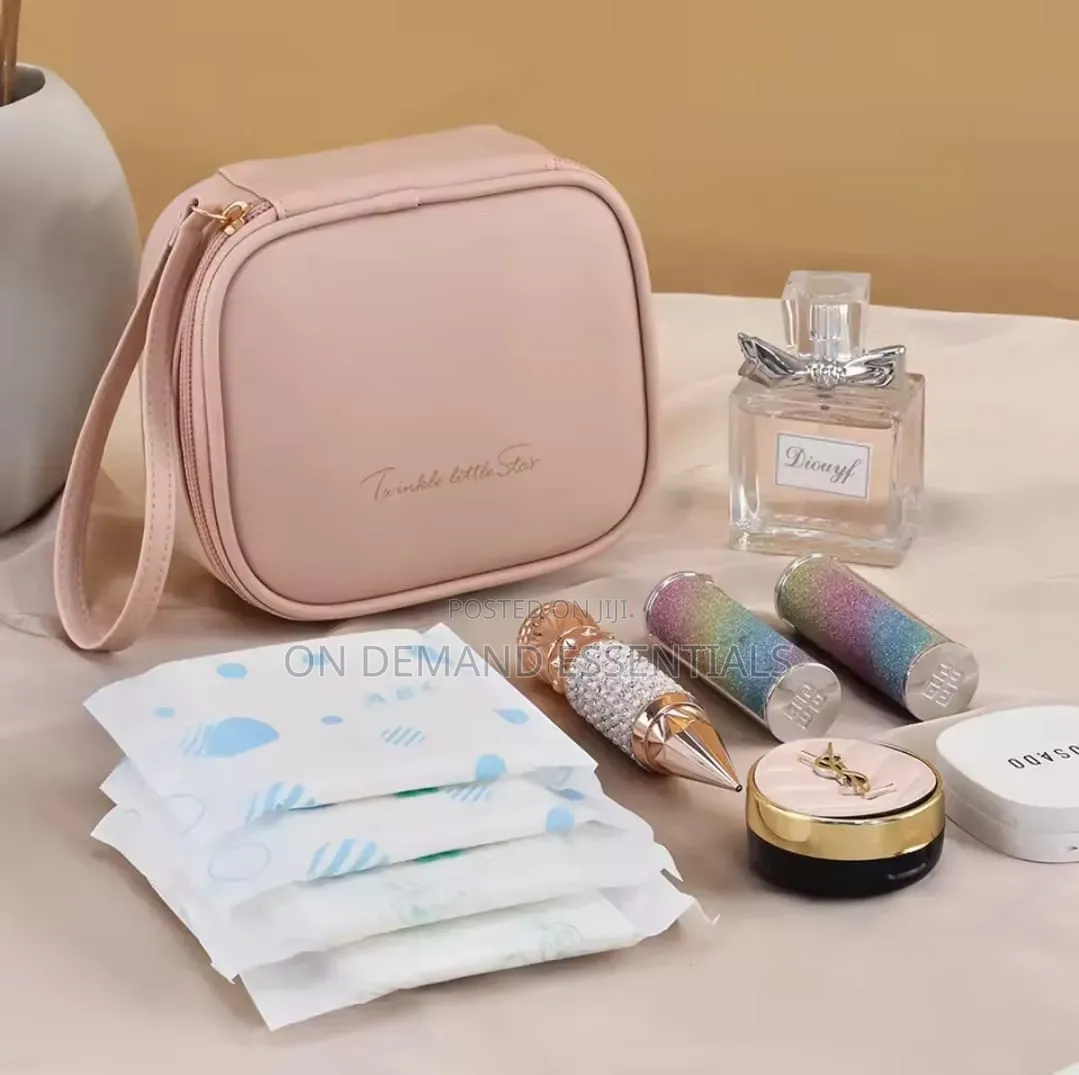 Multifunctional Mini Makeup Organizer Pouch