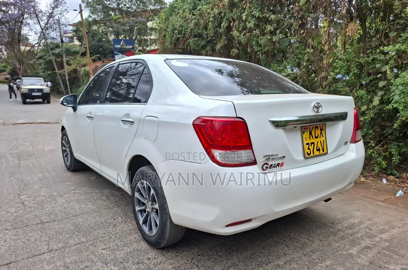 Toyota Axio 1.5 G 2WD 2012 White