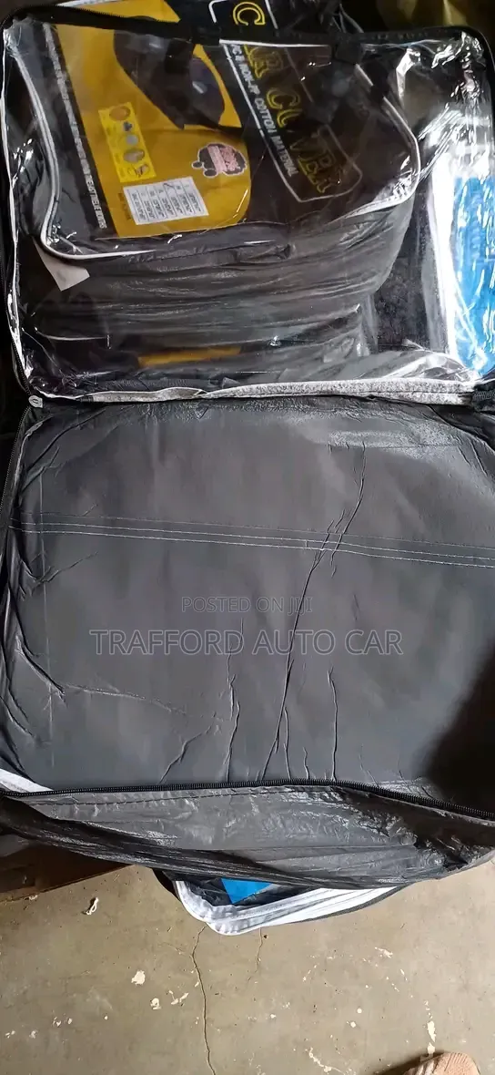 Car Body Cover Fitted on a Hatchback