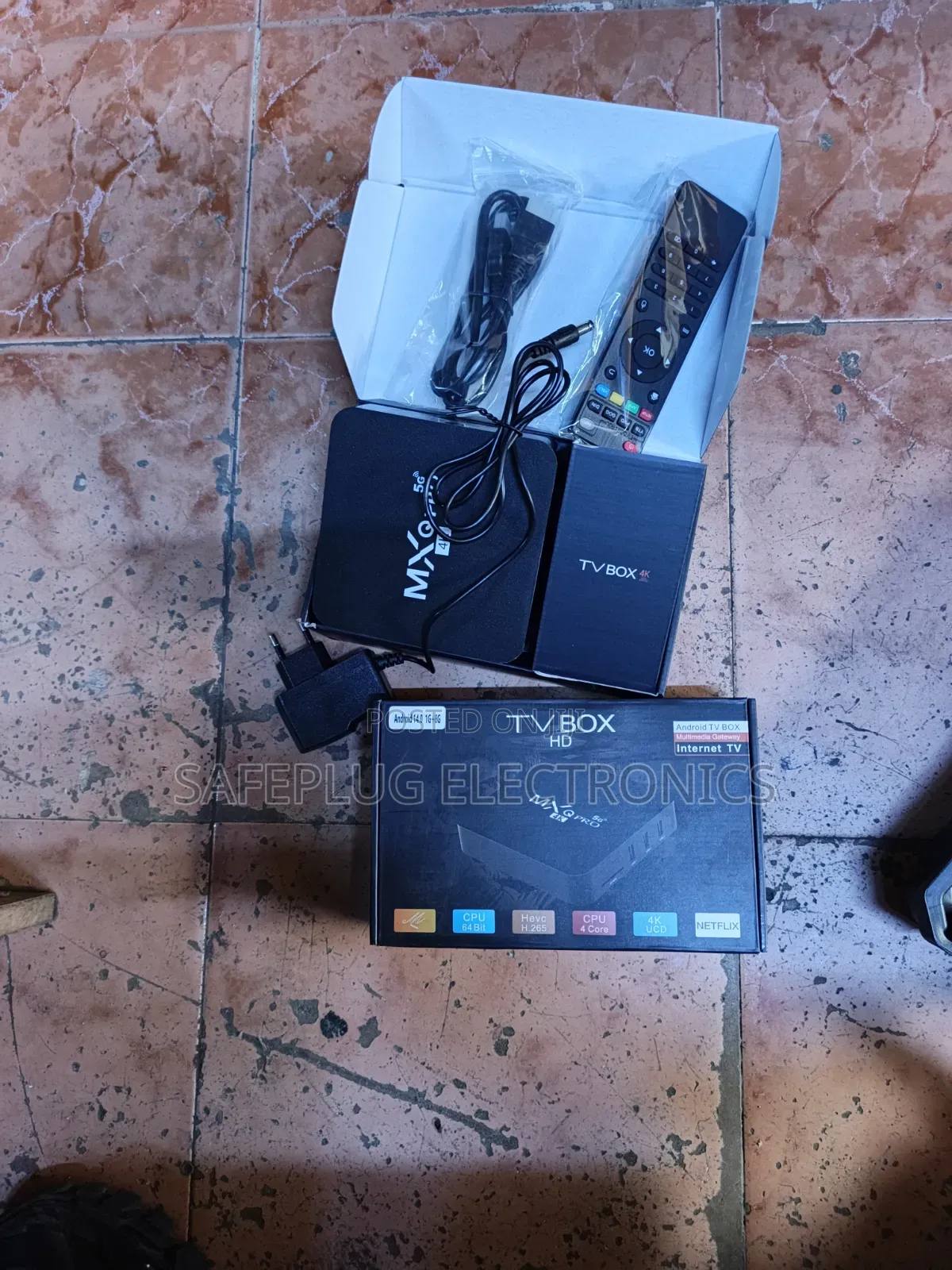 MXQ Pro 4K Smart Android TV Box (Brand New in Box)