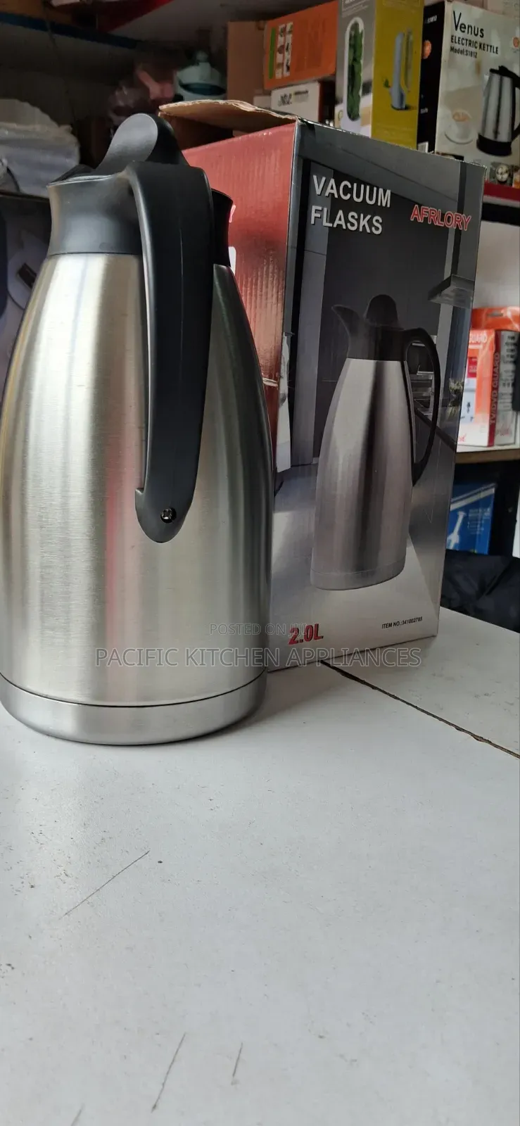 2 Litre Stainless Steel Unbreakable Flask