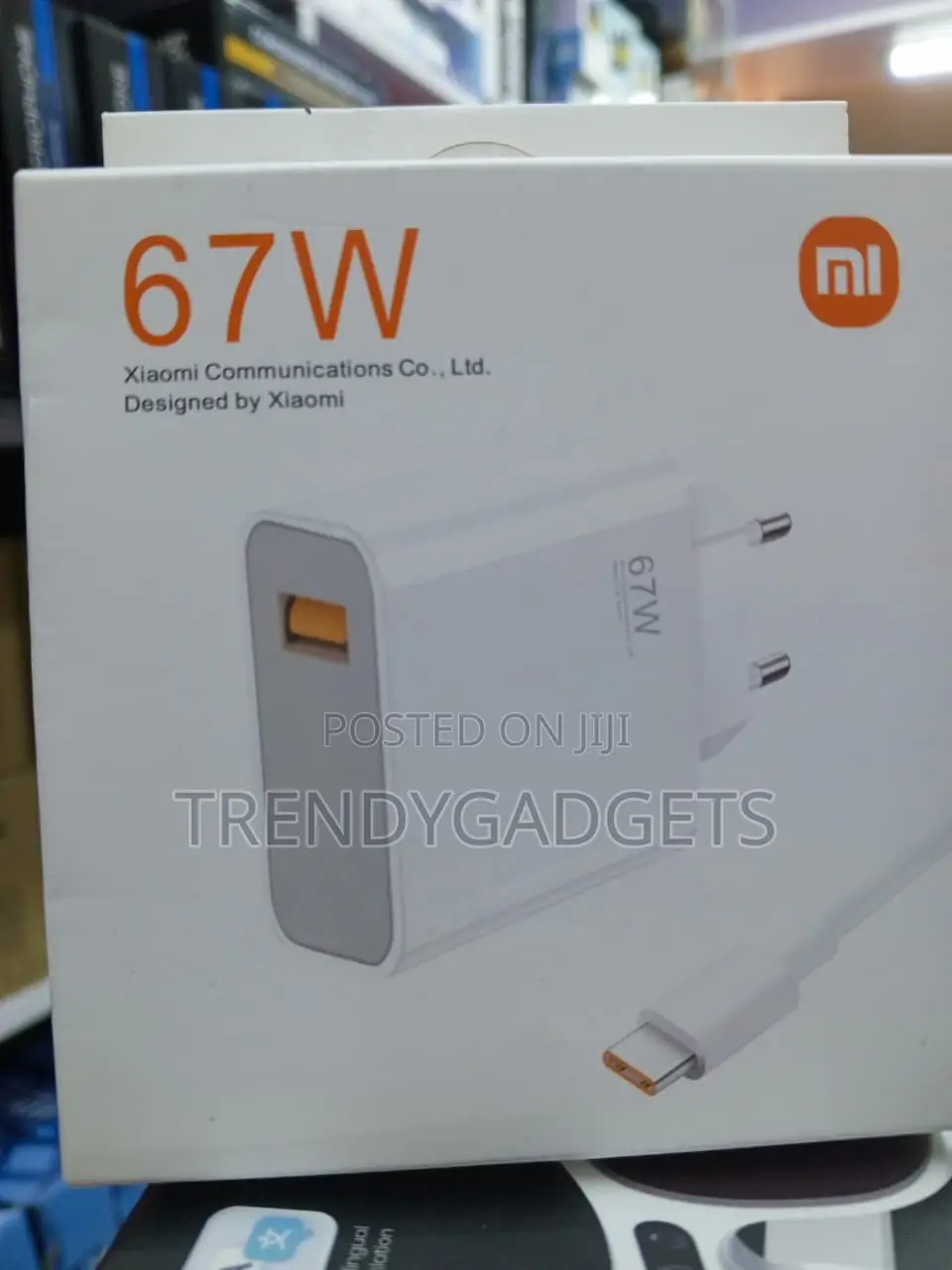 Mi Xiaomi 67W Turbo Fast Charge Power Adapter for Redmi Phones