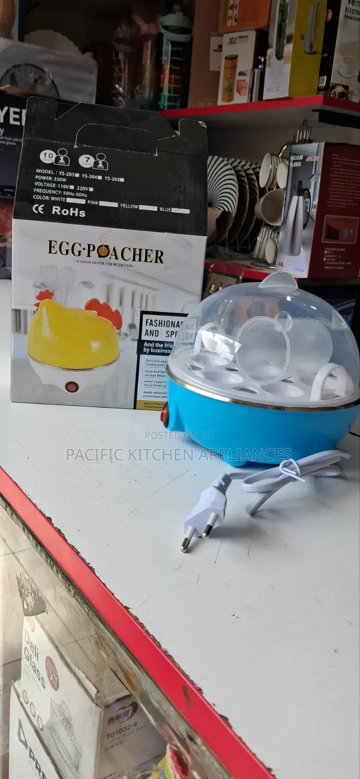 Egg Boiler 7 Eggs Electric Egg Steamer