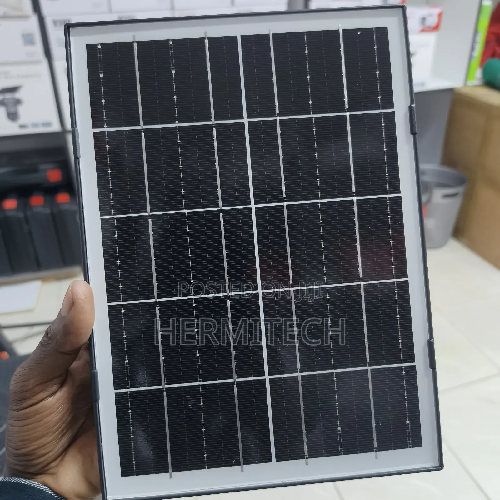 Portable 8W Solar CCTV Panel With Type-C Connection