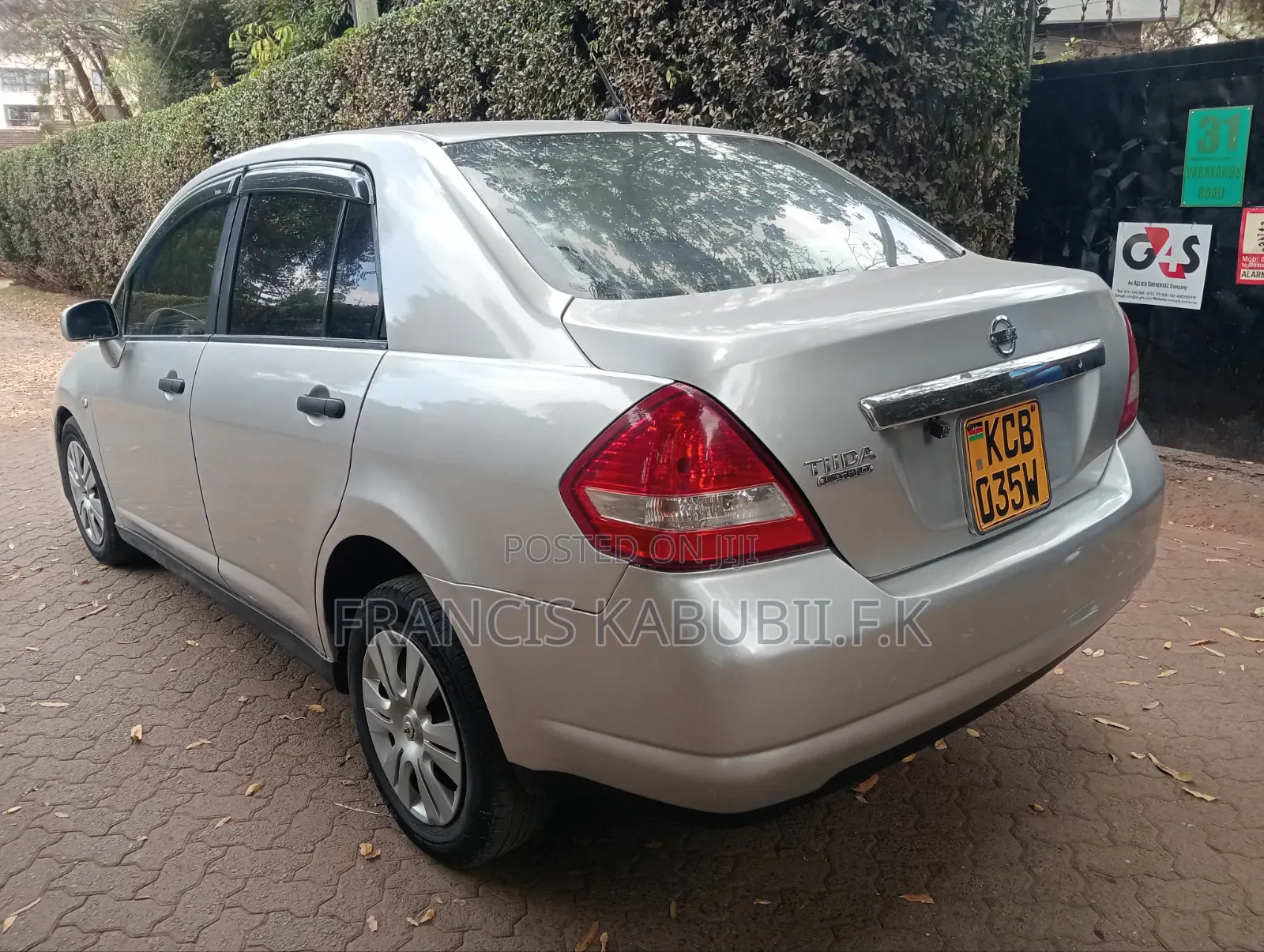 Nissan Tiida 1.5 dCi 2008 Silver