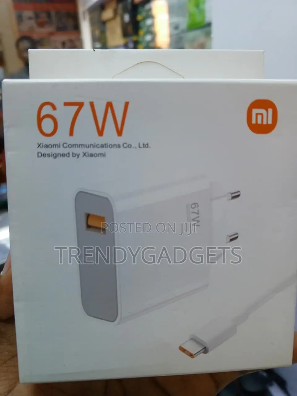 Xiaomi Original 67W Turbo Charge Fast Charger With USB-C Cable