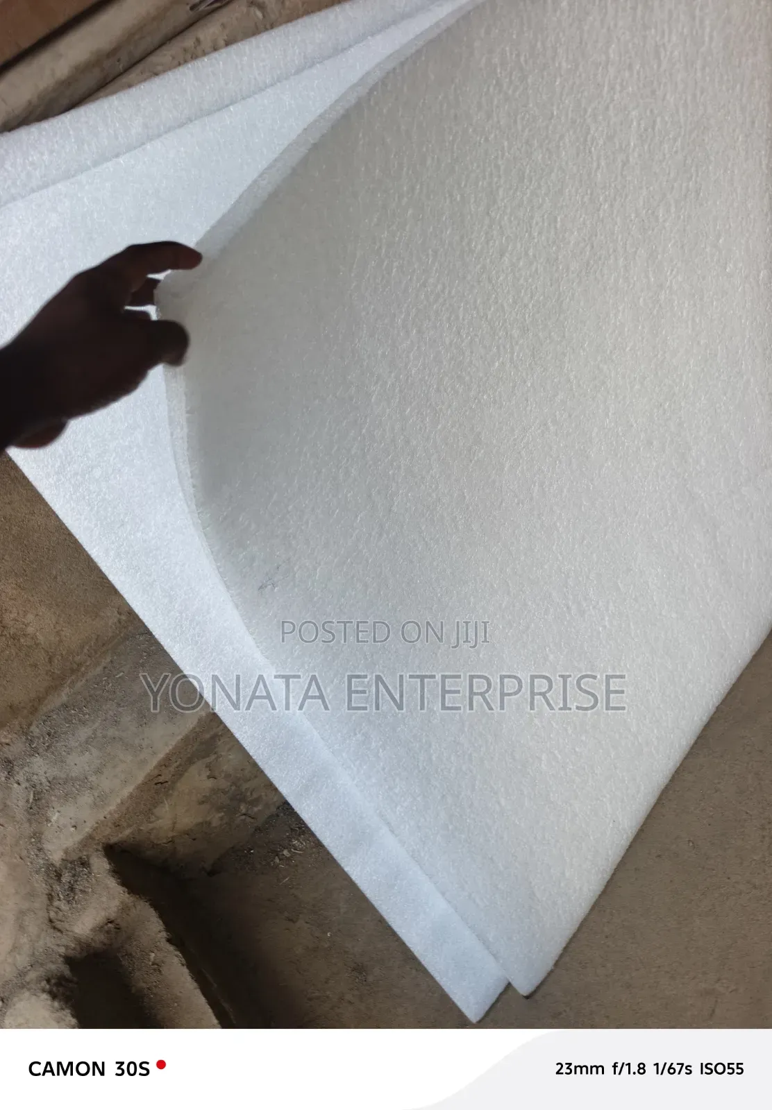 Flexible EPS Styrofoam Sheet 1M by 1.2M (25mm)