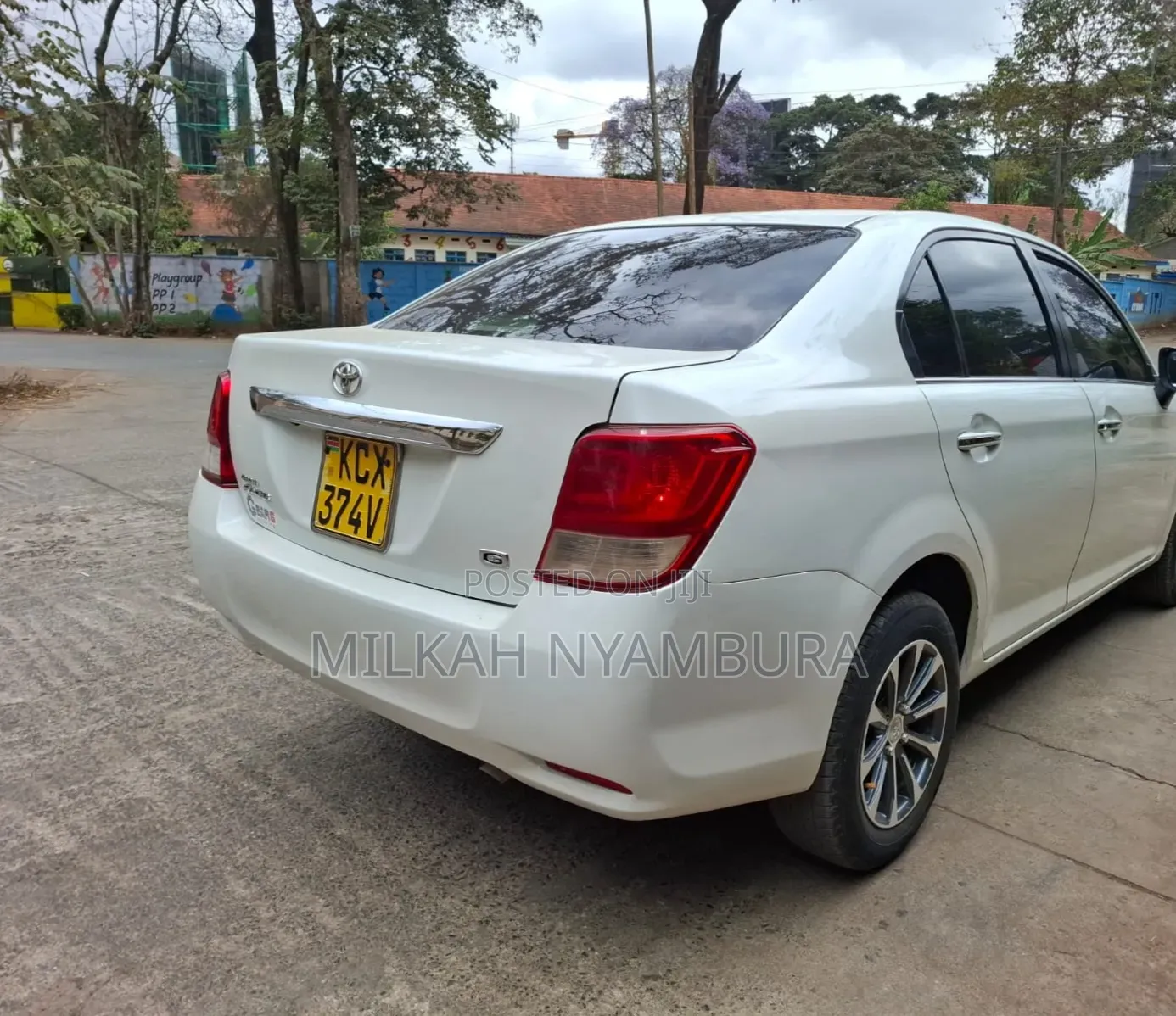 Toyota Axio 2012 White