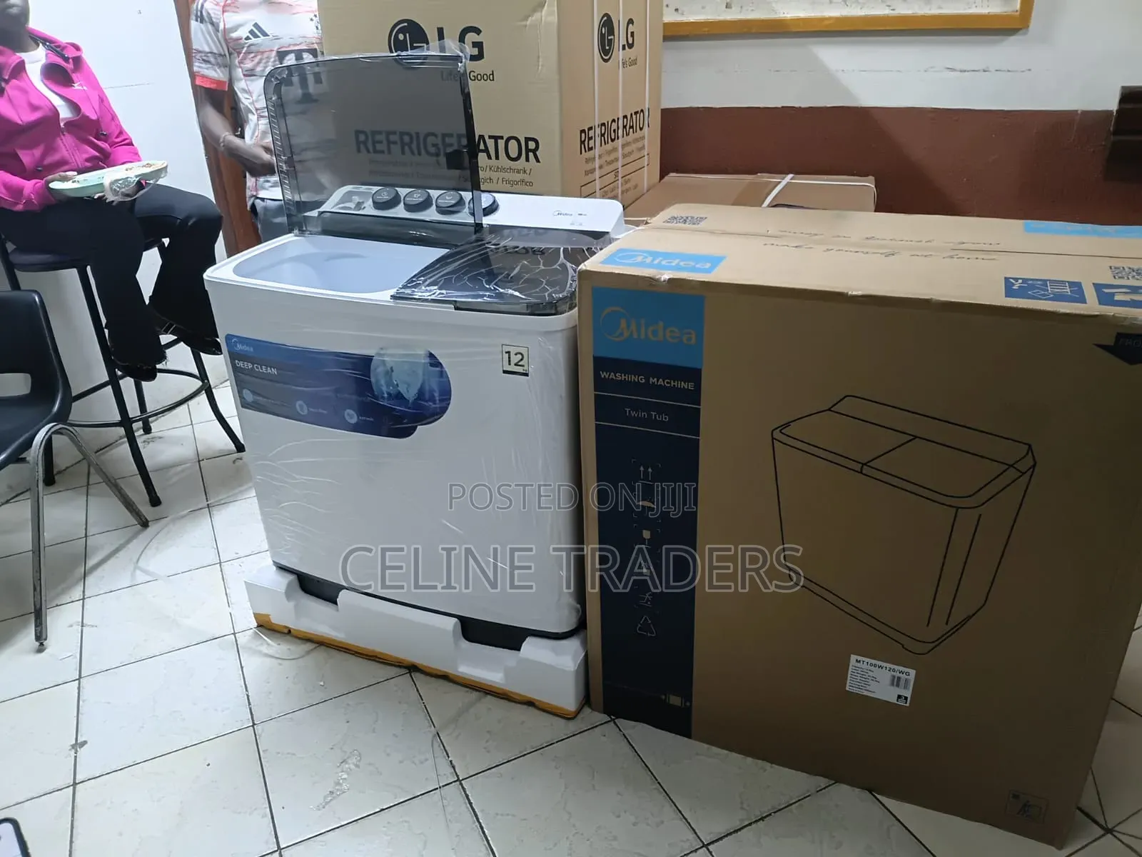Midea 10kg Twin Tub Washing Machine